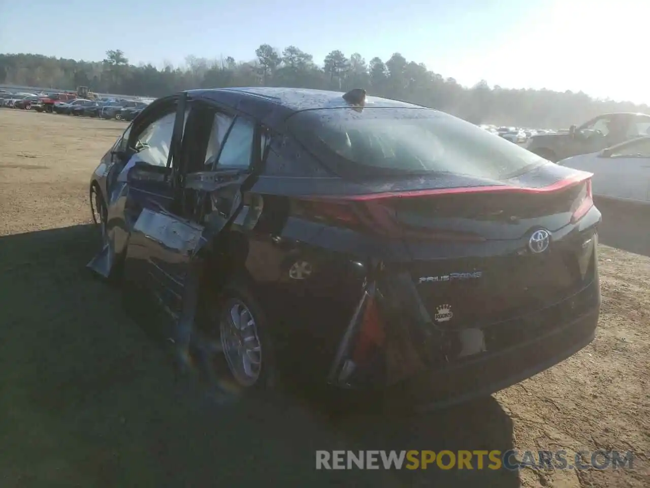 3 Photograph of a damaged car JTDKAMFPXM3188306 TOYOTA PRIUS 2021