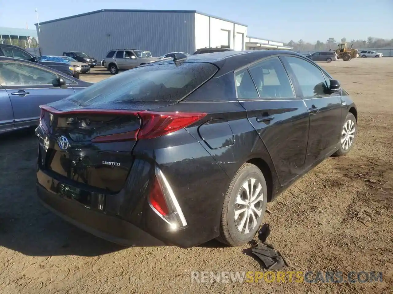 4 Photograph of a damaged car JTDKAMFPXM3188306 TOYOTA PRIUS 2021