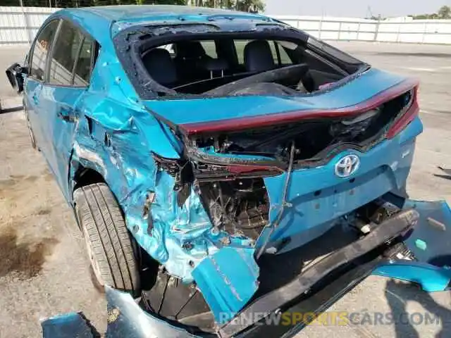 9 Photograph of a damaged car JTDKAMFPXM3191156 TOYOTA PRIUS 2021