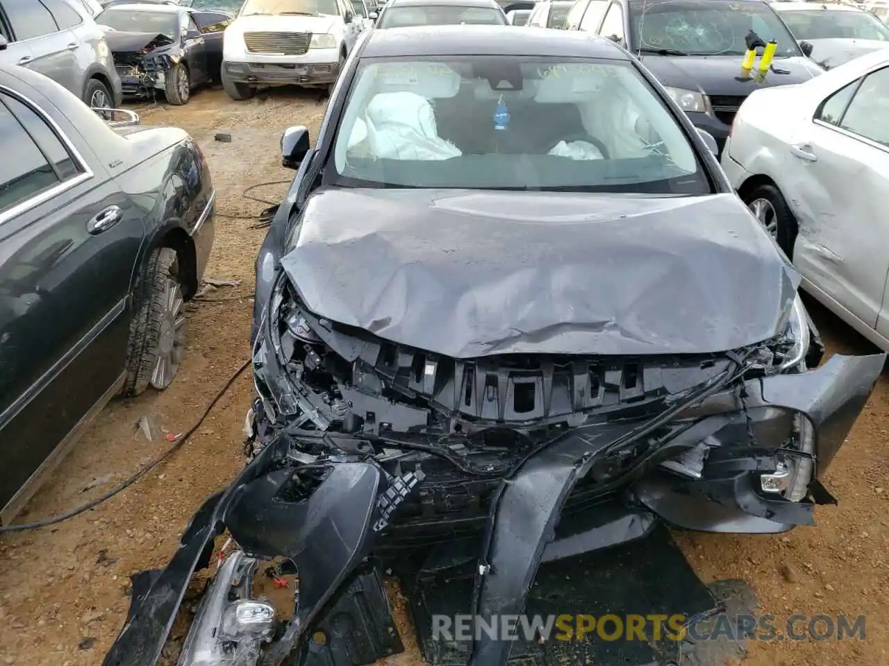 9 Photograph of a damaged car JTDKAMFPXM3194459 TOYOTA PRIUS 2021