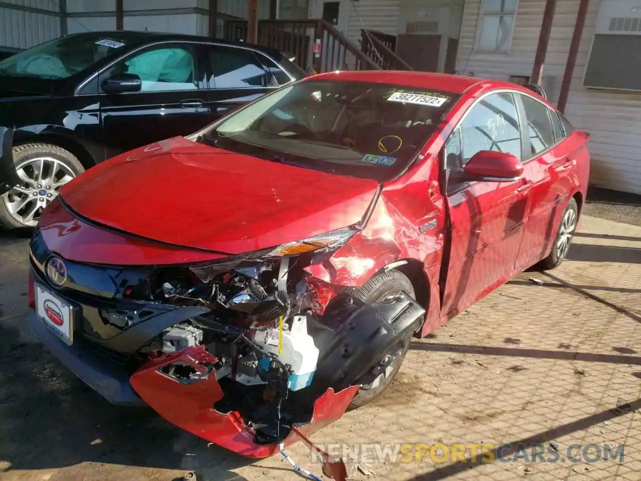 2 Photograph of a damaged car JTDKAMFPXM3194834 TOYOTA PRIUS 2021