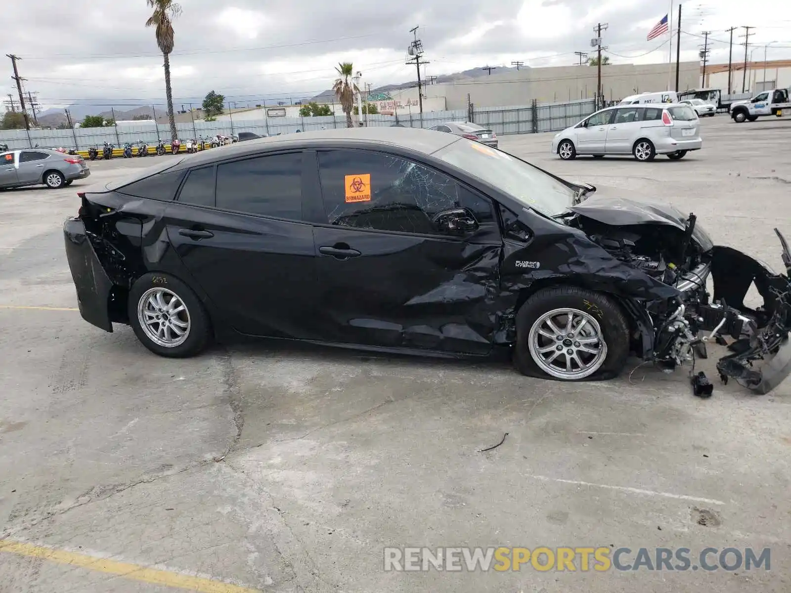 9 Photograph of a damaged car JTDKAMFPXM3196843 TOYOTA PRIUS 2021