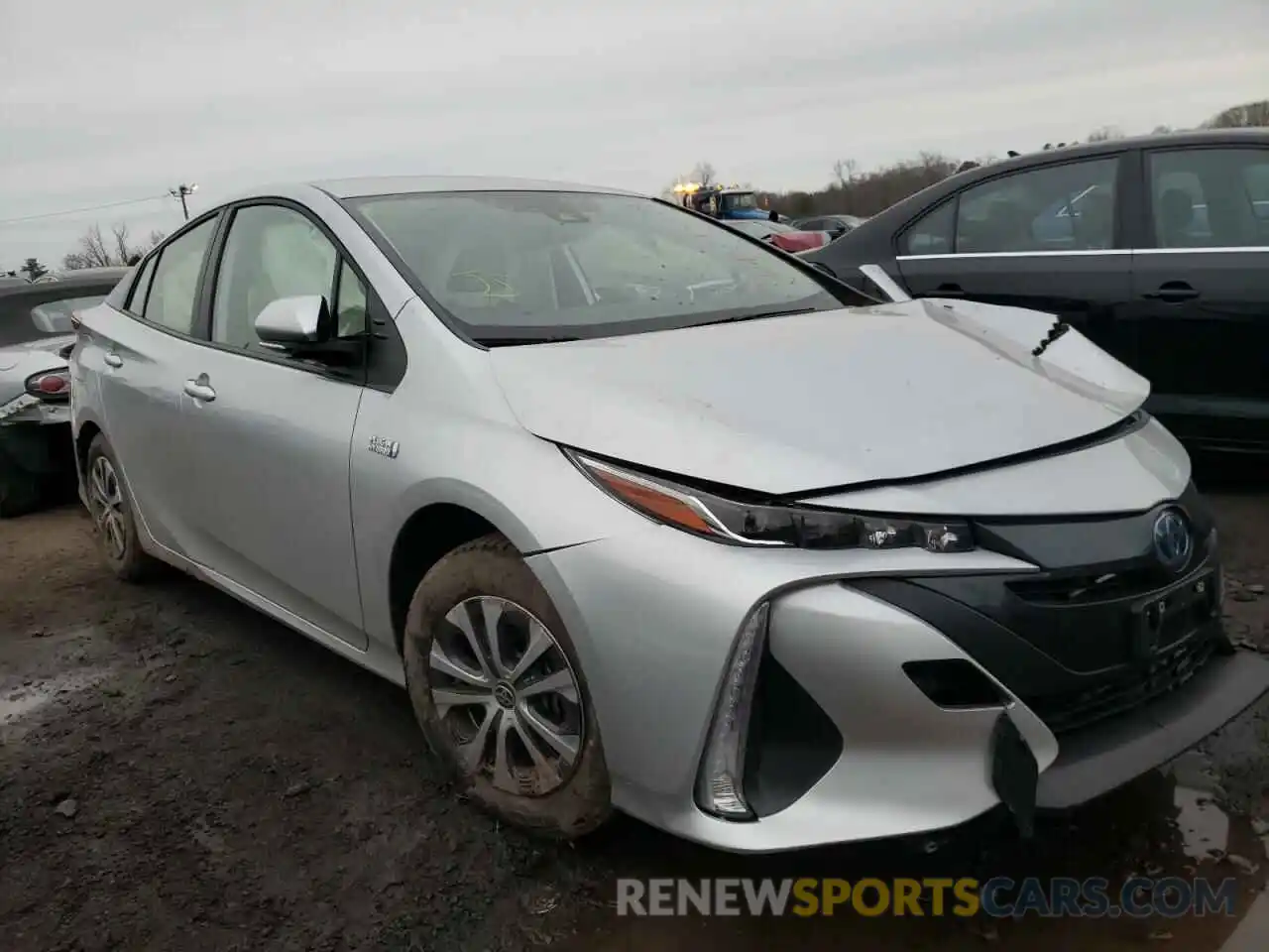 1 Photograph of a damaged car JTDKAMFPXM3197152 TOYOTA PRIUS 2021