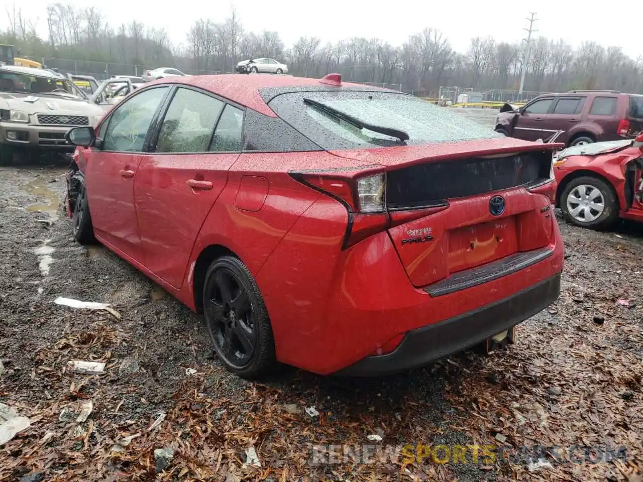 3 Photograph of a damaged car JTDKAMFU0M3129089 TOYOTA PRIUS 2021