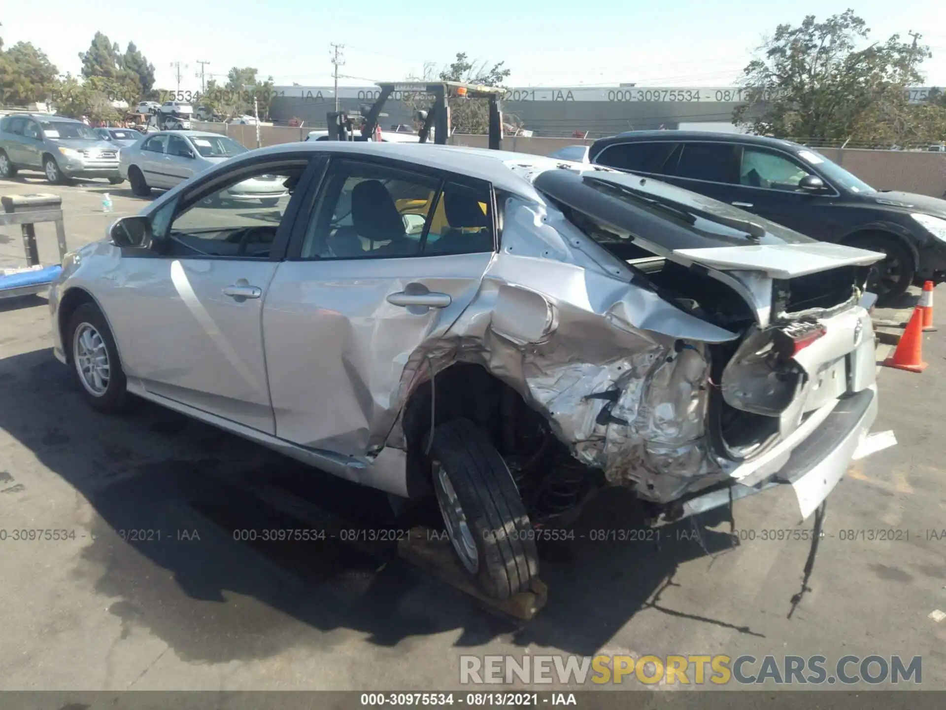 3 Photograph of a damaged car JTDKAMFU0M3132946 TOYOTA PRIUS 2021