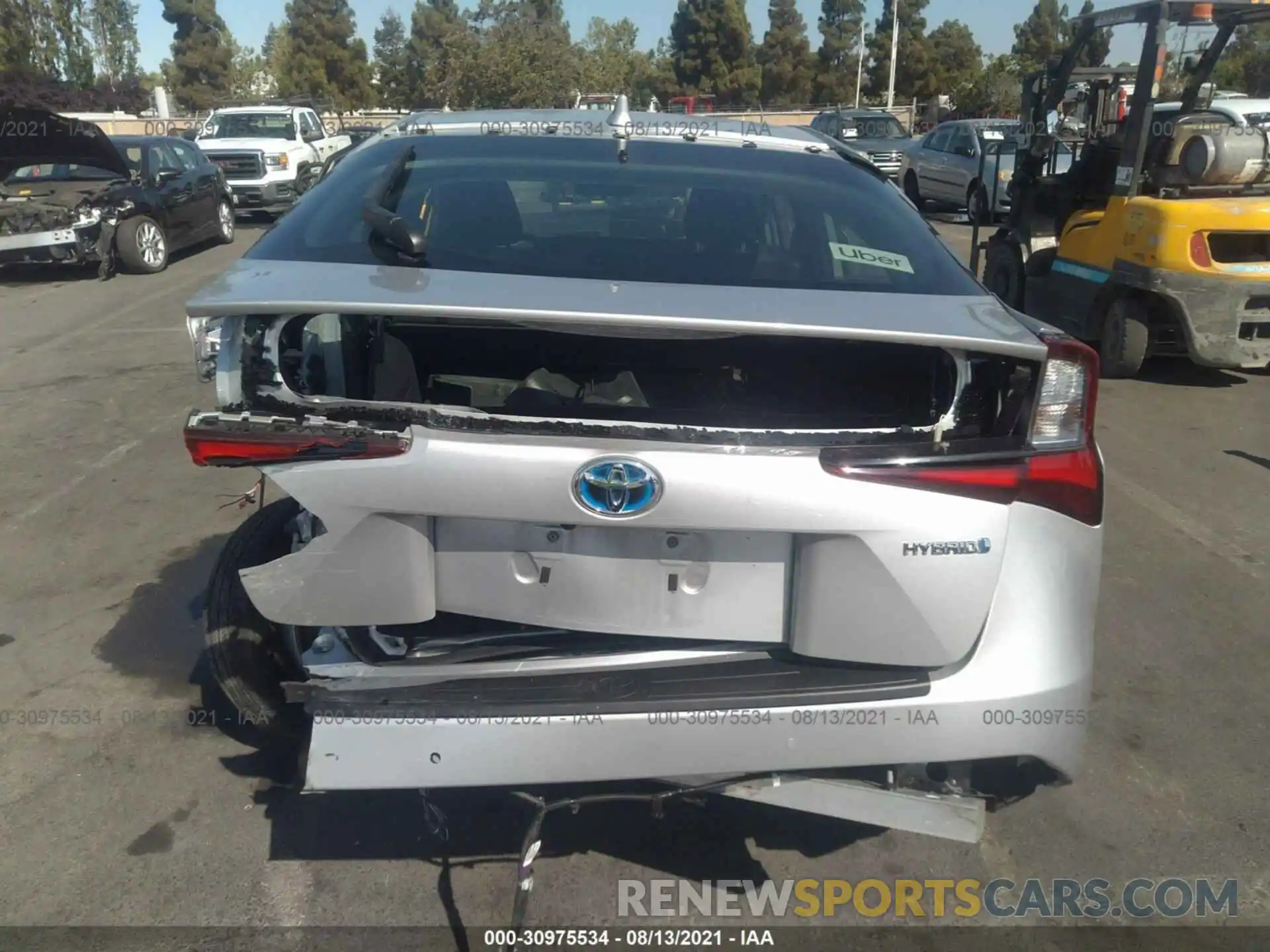 6 Photograph of a damaged car JTDKAMFU0M3132946 TOYOTA PRIUS 2021