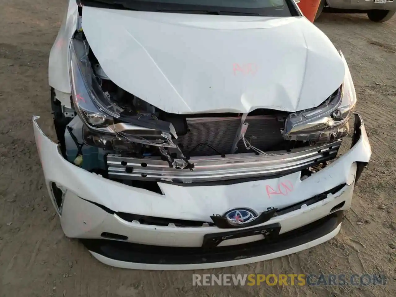 9 Photograph of a damaged car JTDKAMFU0M3133322 TOYOTA PRIUS 2021