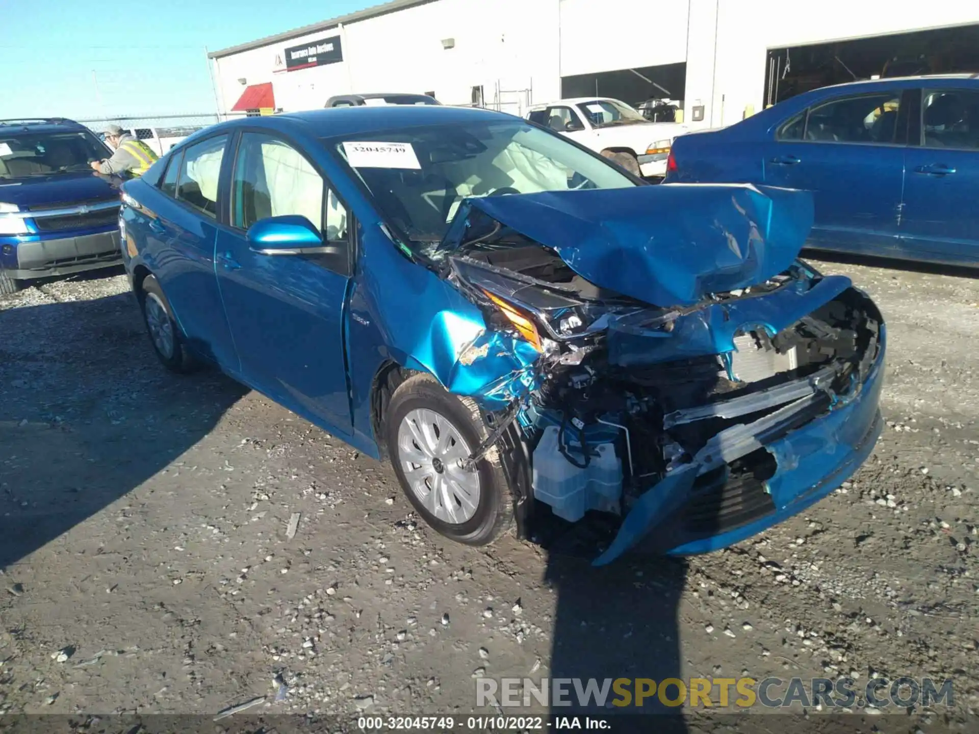 1 Photograph of a damaged car JTDKAMFU0M3136933 TOYOTA PRIUS 2021