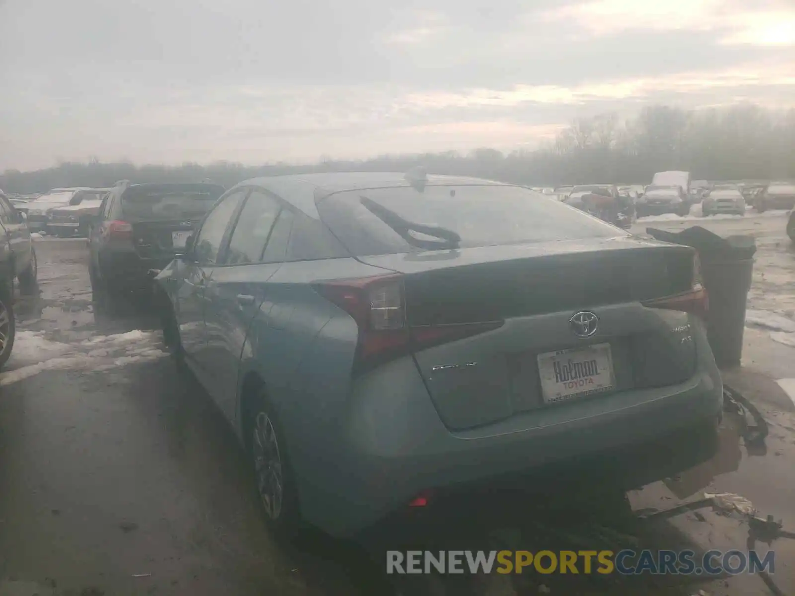 3 Photograph of a damaged car JTDKAMFU0M3137144 TOYOTA PRIUS 2021