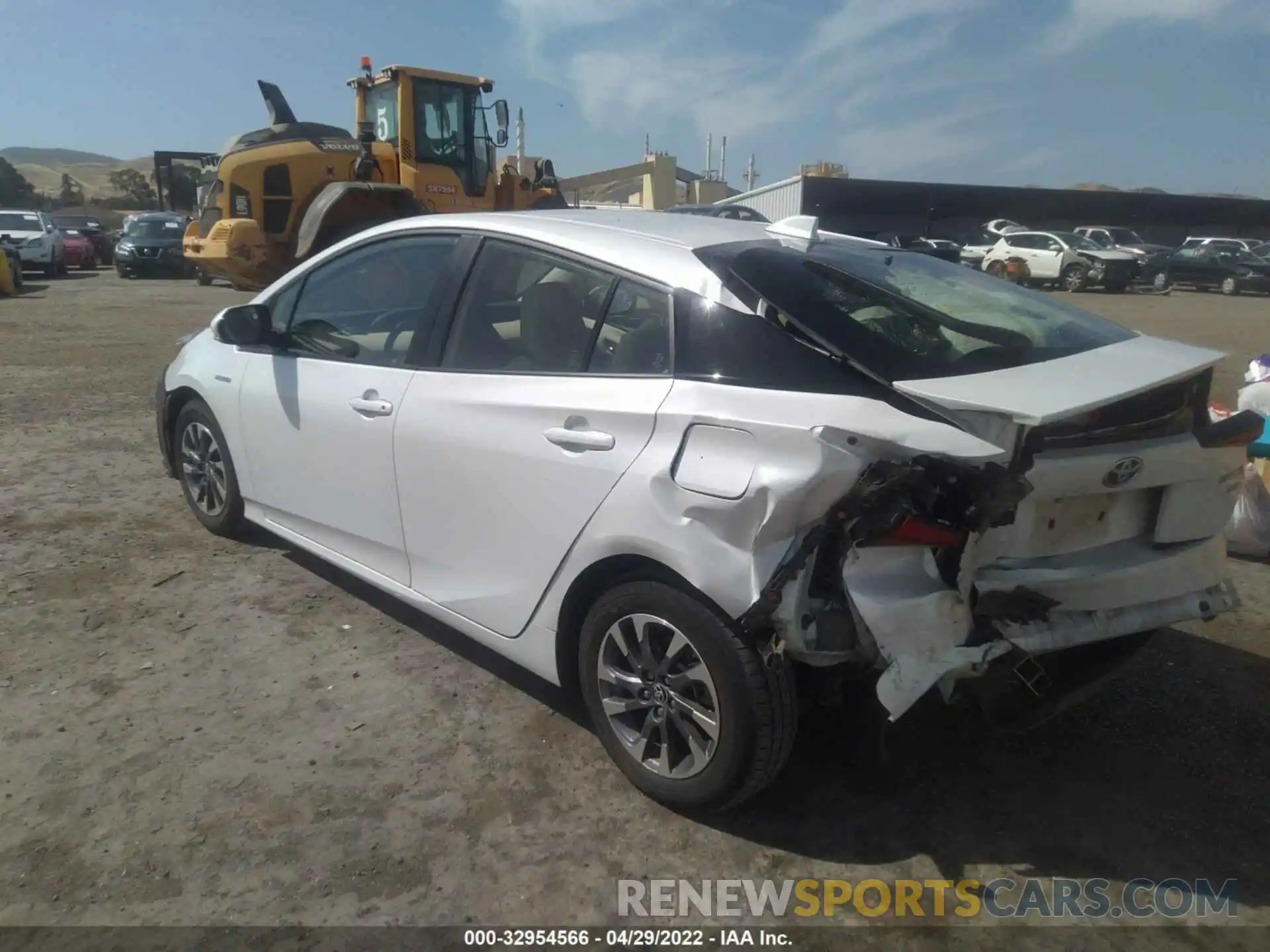 3 Photograph of a damaged car JTDKAMFU0M3137158 TOYOTA PRIUS 2021