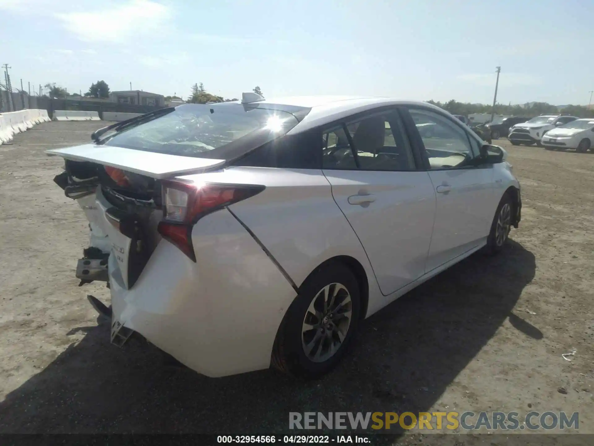 4 Photograph of a damaged car JTDKAMFU0M3137158 TOYOTA PRIUS 2021