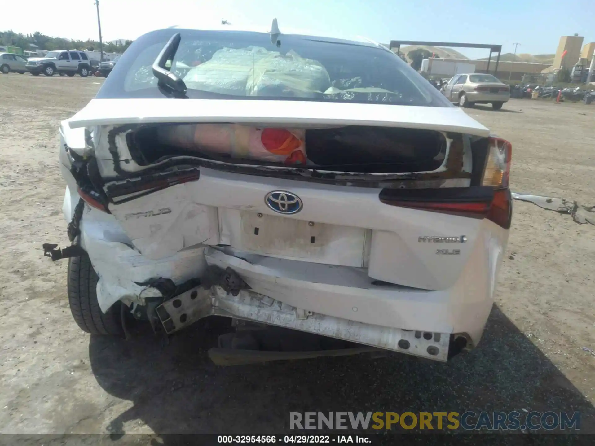 6 Photograph of a damaged car JTDKAMFU0M3137158 TOYOTA PRIUS 2021