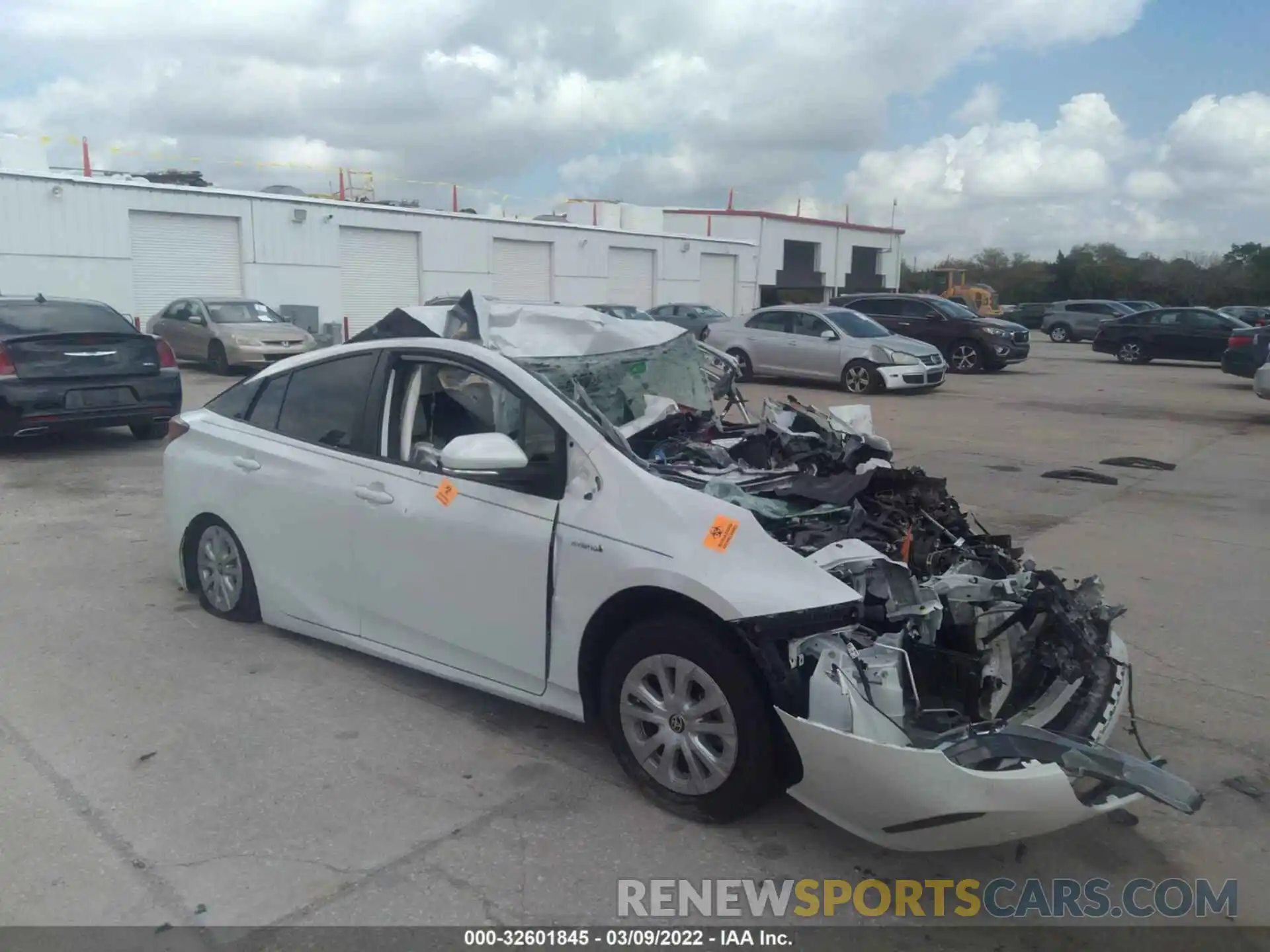 1 Photograph of a damaged car JTDKAMFU0M3138827 TOYOTA PRIUS 2021