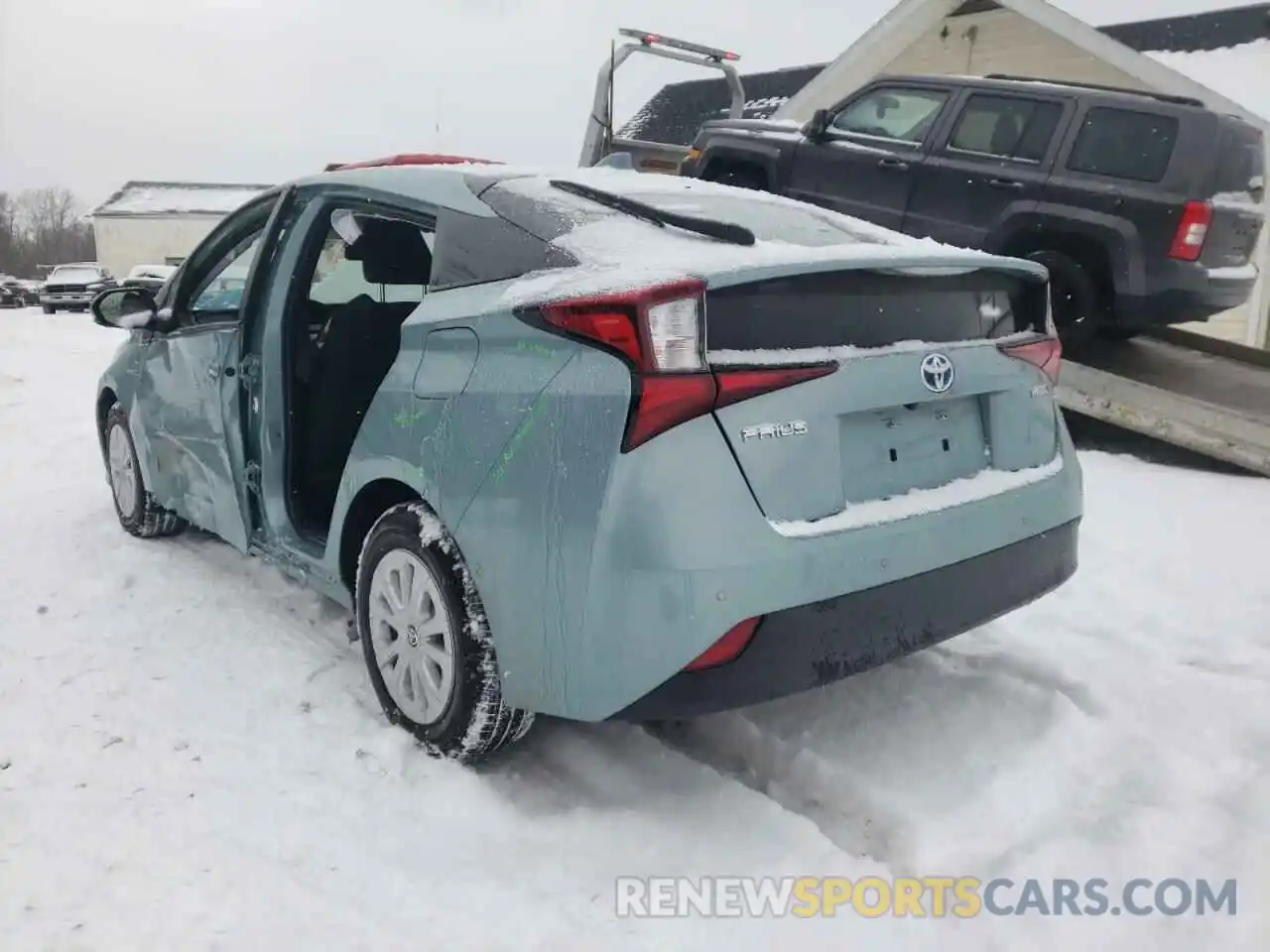 3 Photograph of a damaged car JTDKAMFU0M3138892 TOYOTA PRIUS 2021