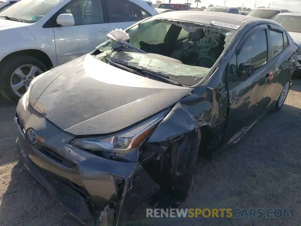 2 Photograph of a damaged car JTDKAMFU0M3141226 TOYOTA PRIUS 2021