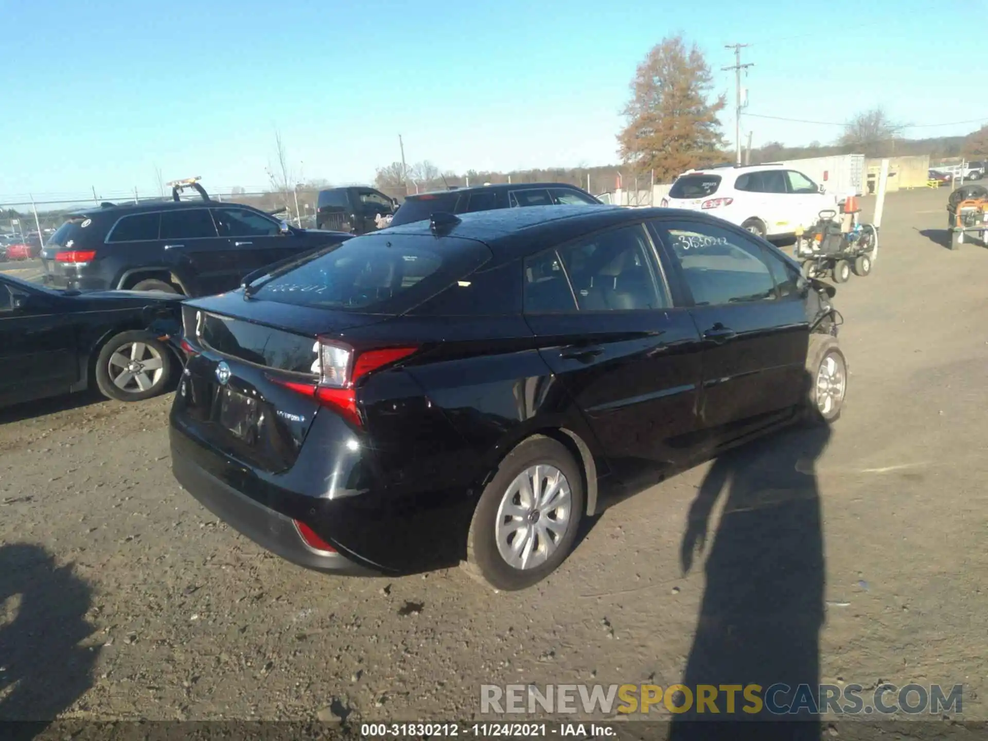 4 Photograph of a damaged car JTDKAMFU0M3142098 TOYOTA PRIUS 2021