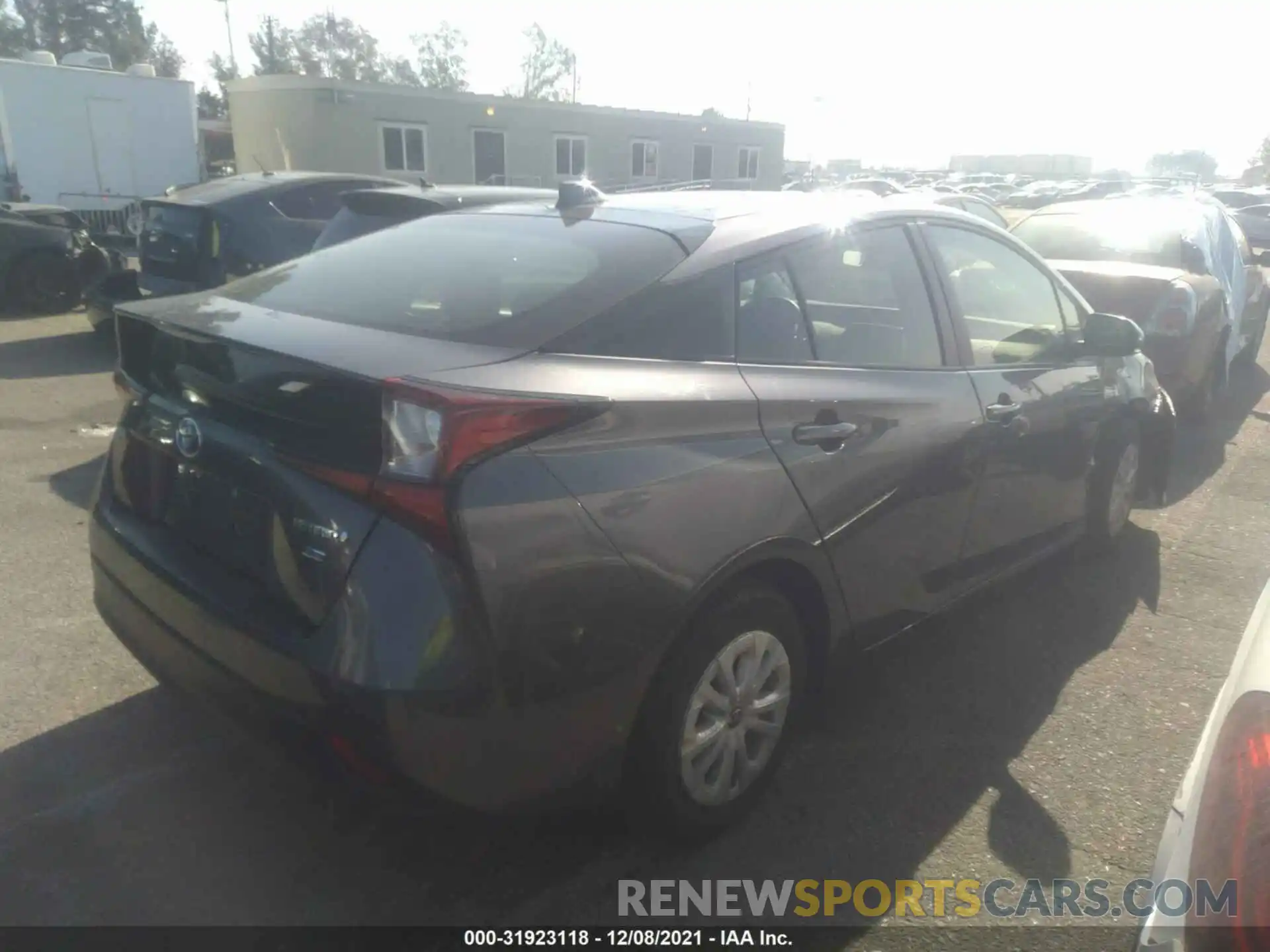 4 Photograph of a damaged car JTDKAMFU0M3142960 TOYOTA PRIUS 2021