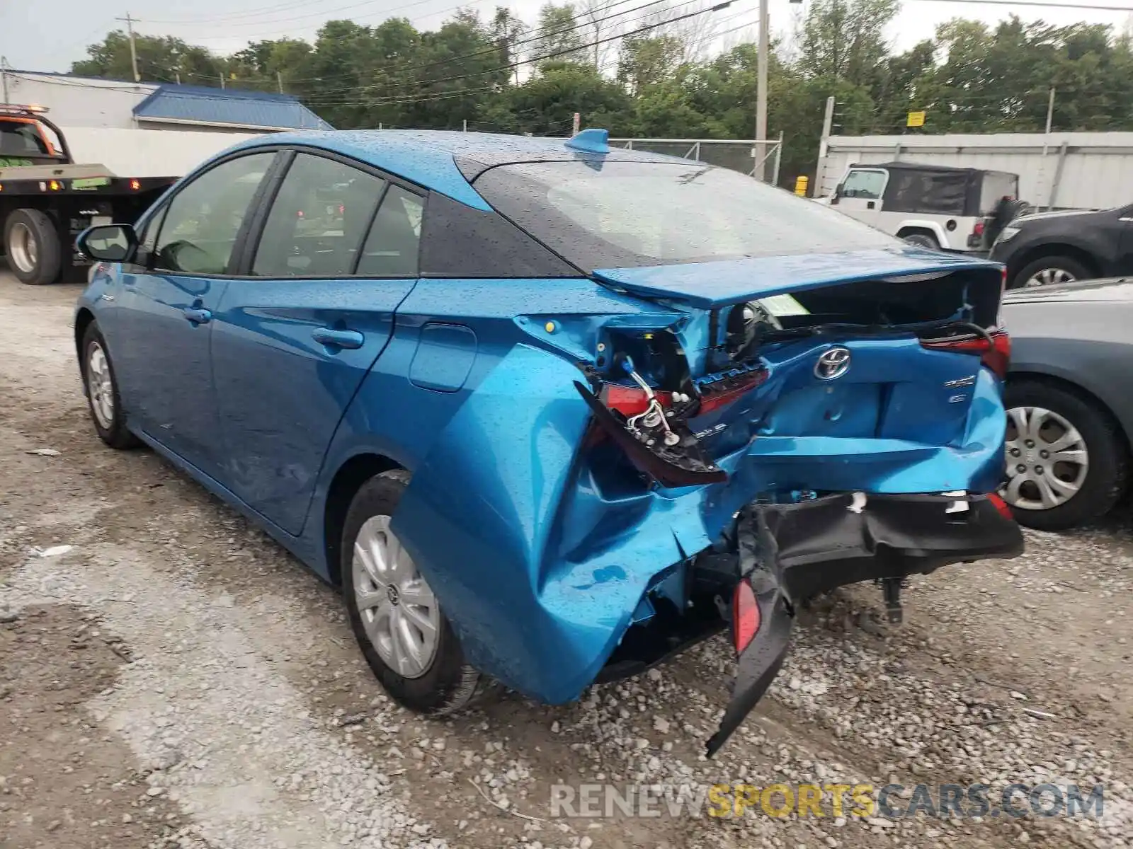 3 Photograph of a damaged car JTDKAMFU0M3143607 TOYOTA PRIUS 2021