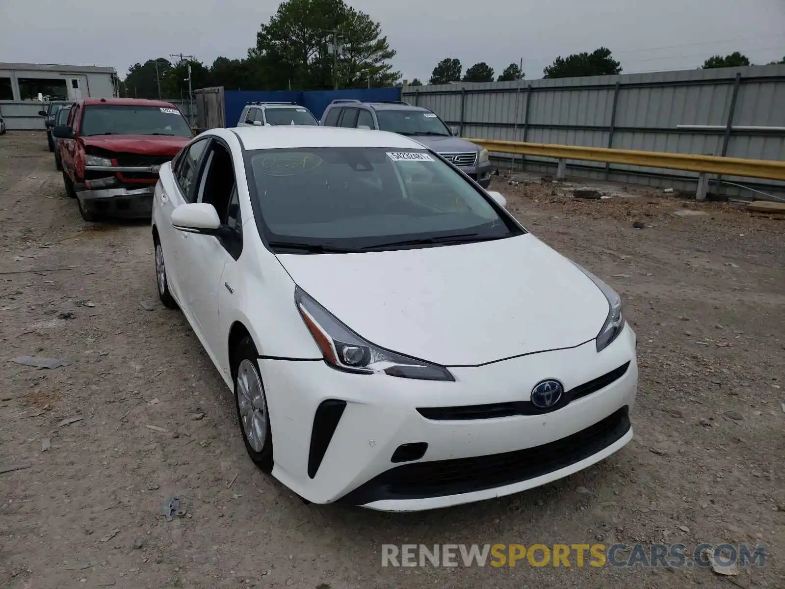 1 Фотография поврежденного автомобиля JTDKAMFU0M3145485 TOYOTA PRIUS 2021