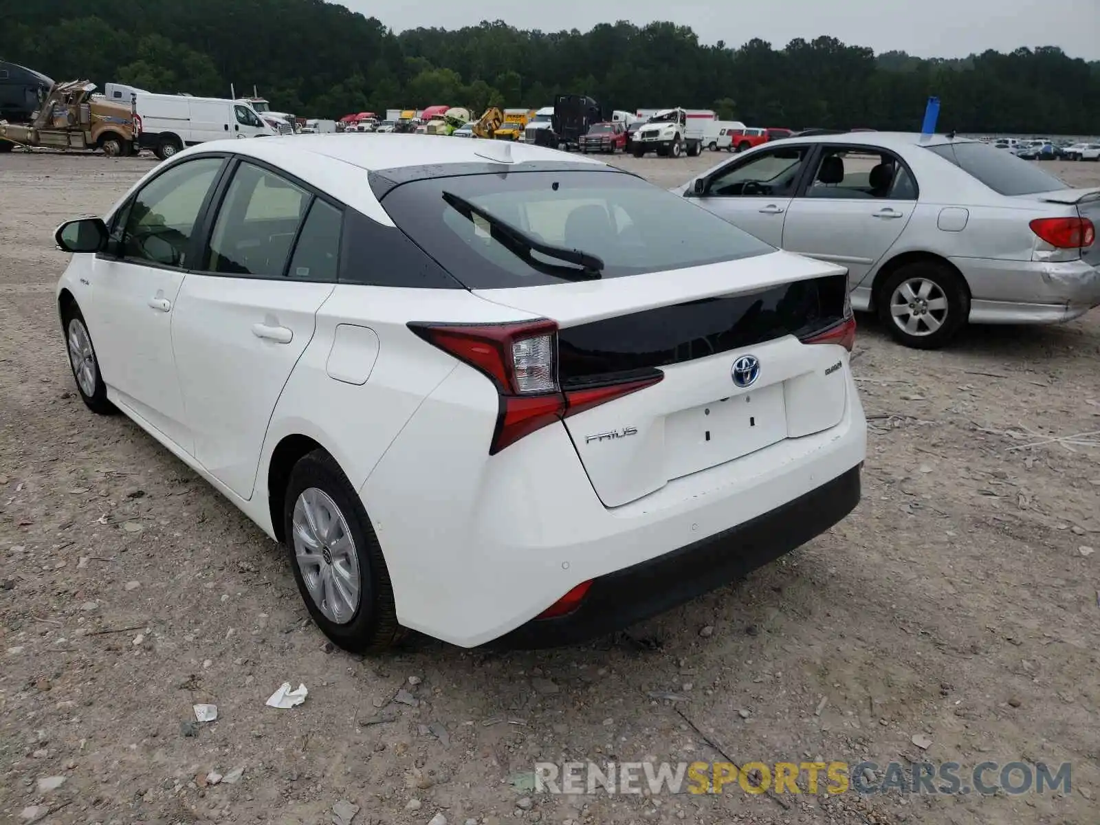 3 Photograph of a damaged car JTDKAMFU0M3145485 TOYOTA PRIUS 2021