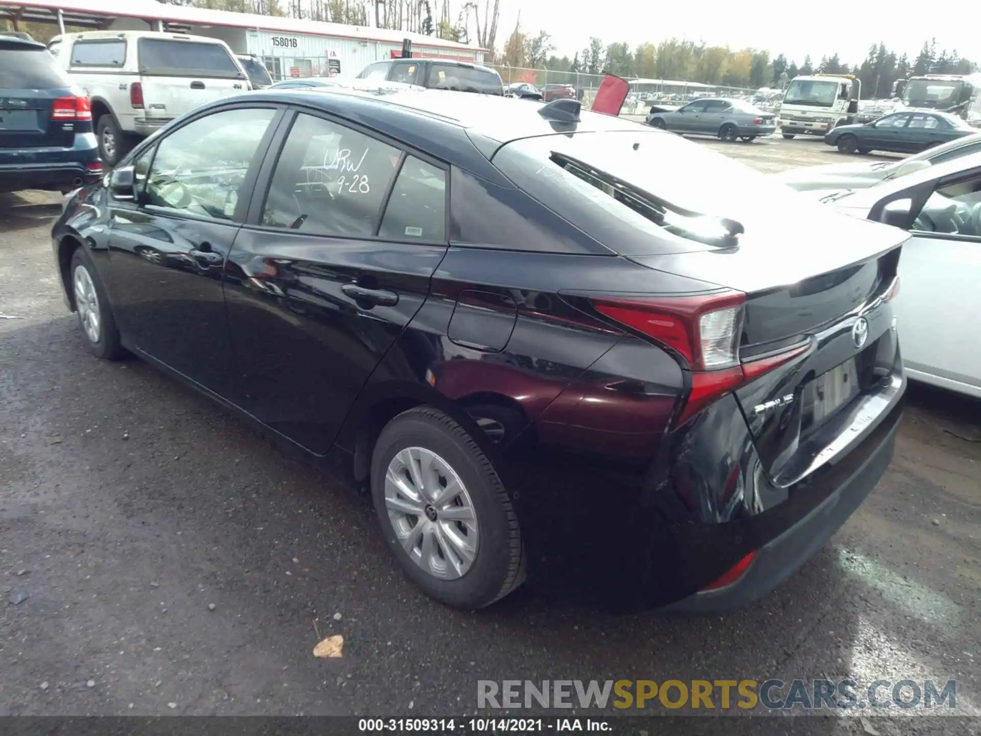 3 Photograph of a damaged car JTDKAMFU0M3146569 TOYOTA PRIUS 2021