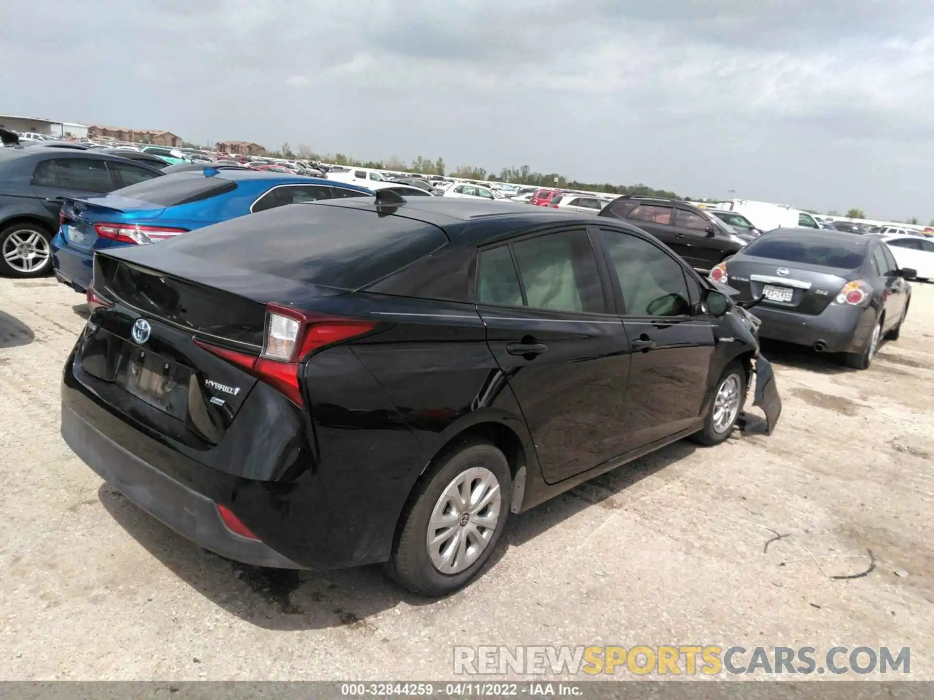 4 Photograph of a damaged car JTDKAMFU0M3147141 TOYOTA PRIUS 2021