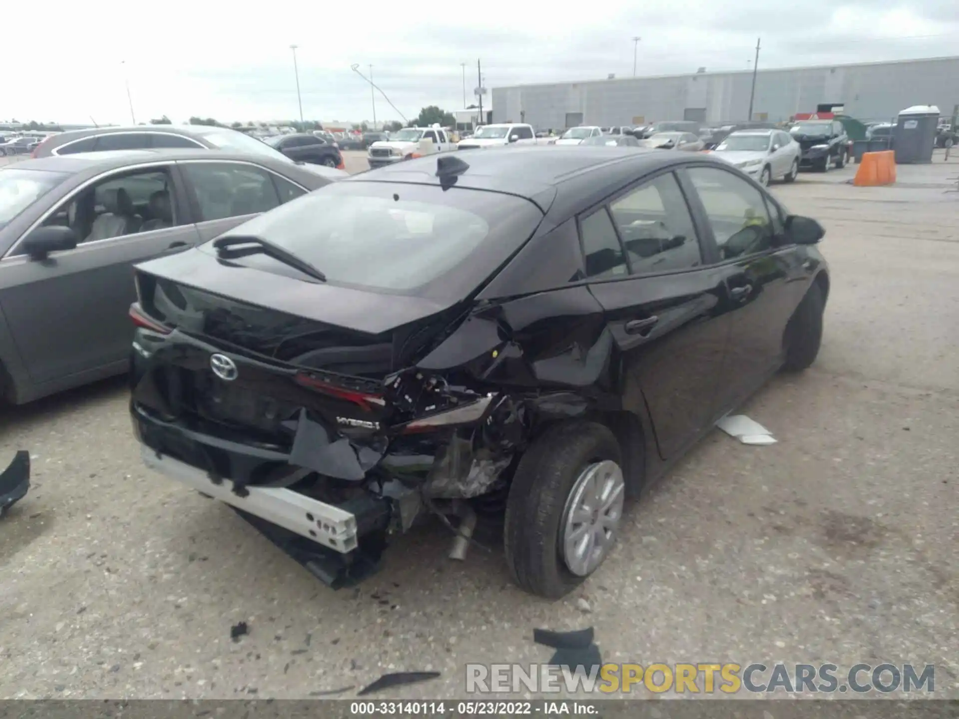 4 Photograph of a damaged car JTDKAMFU0M3148211 TOYOTA PRIUS 2021