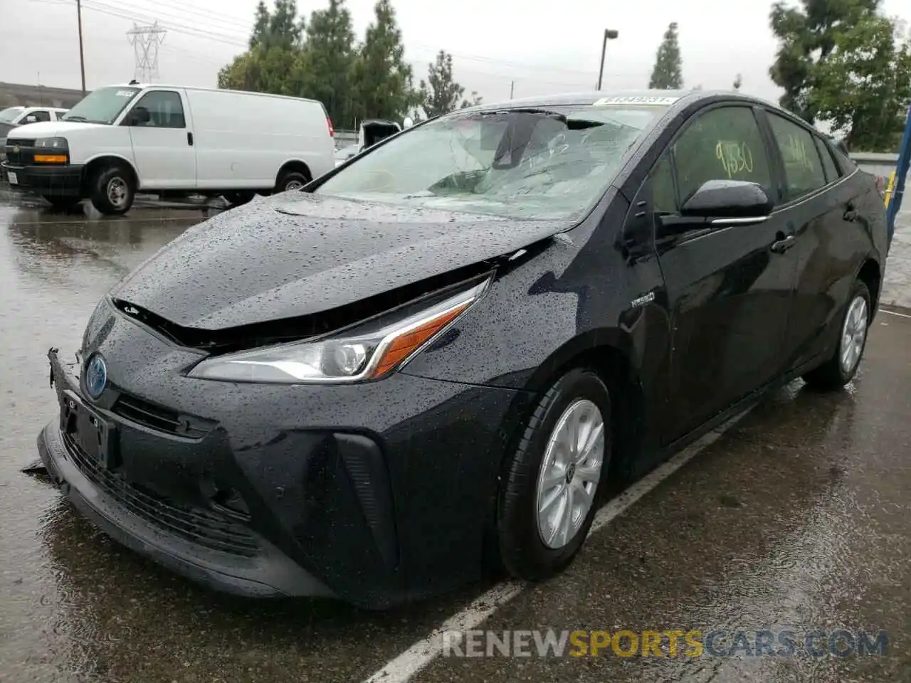 2 Photograph of a damaged car JTDKAMFU0M3148578 TOYOTA PRIUS 2021