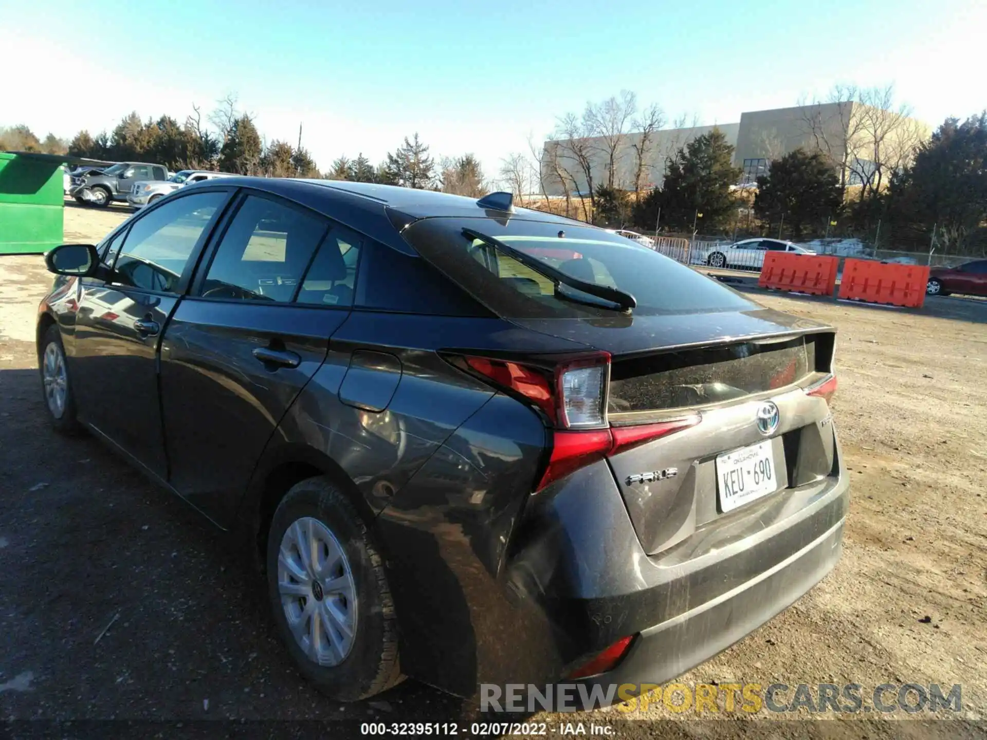 3 Photograph of a damaged car JTDKAMFU0M3148774 TOYOTA PRIUS 2021