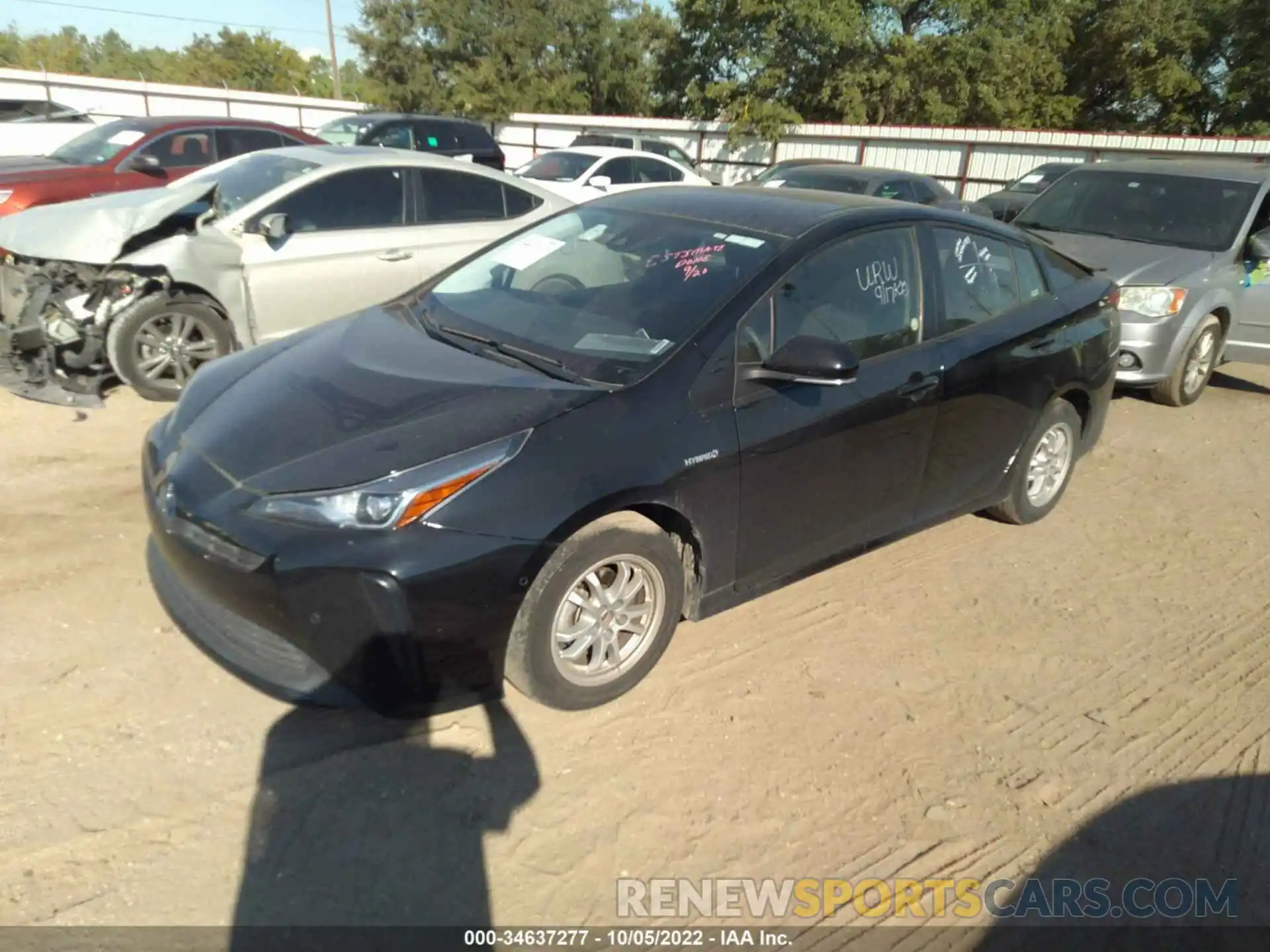 2 Photograph of a damaged car JTDKAMFU0M3148791 TOYOTA PRIUS 2021