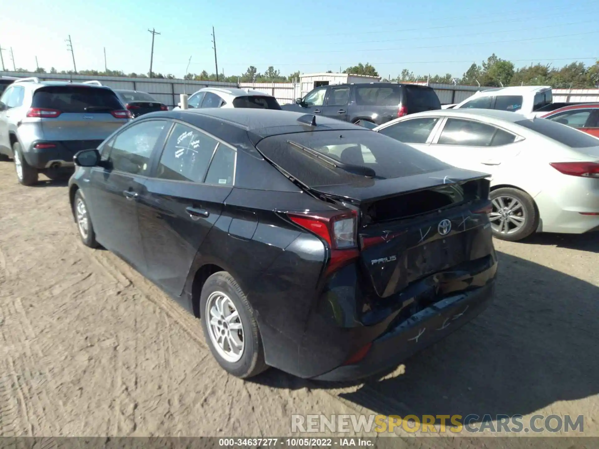 3 Photograph of a damaged car JTDKAMFU0M3148791 TOYOTA PRIUS 2021