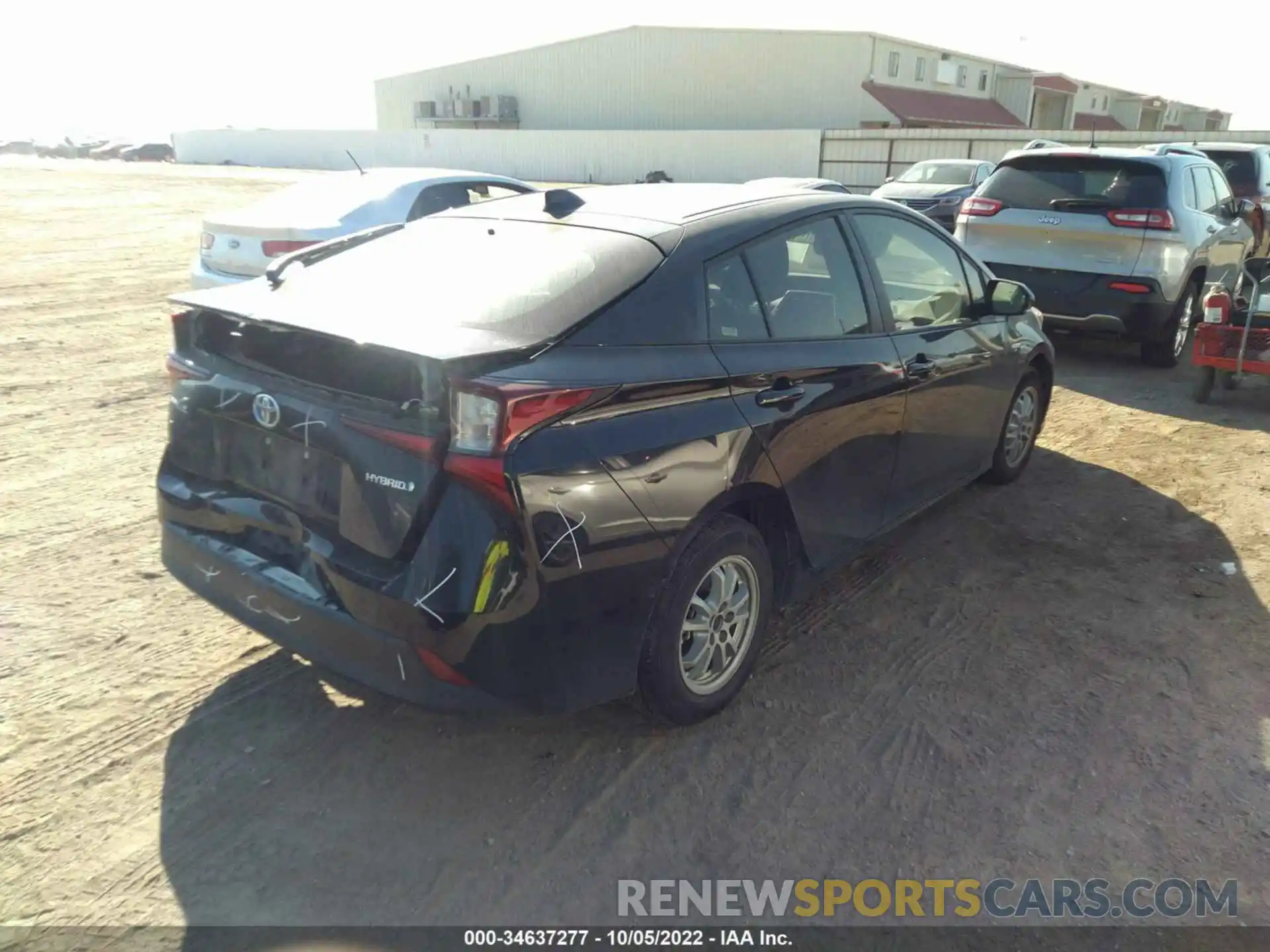 4 Photograph of a damaged car JTDKAMFU0M3148791 TOYOTA PRIUS 2021