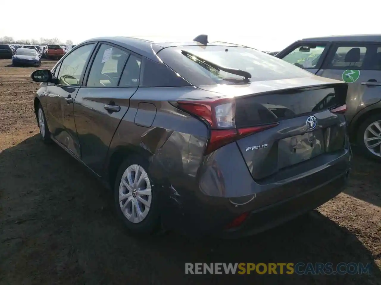 3 Photograph of a damaged car JTDKAMFU0M3149617 TOYOTA PRIUS 2021