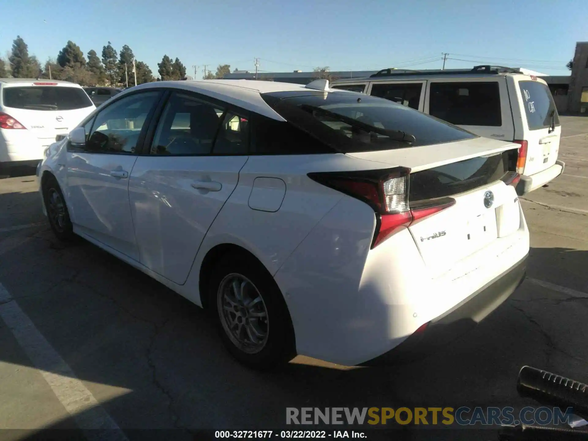 3 Photograph of a damaged car JTDKAMFU0M3149875 TOYOTA PRIUS 2021