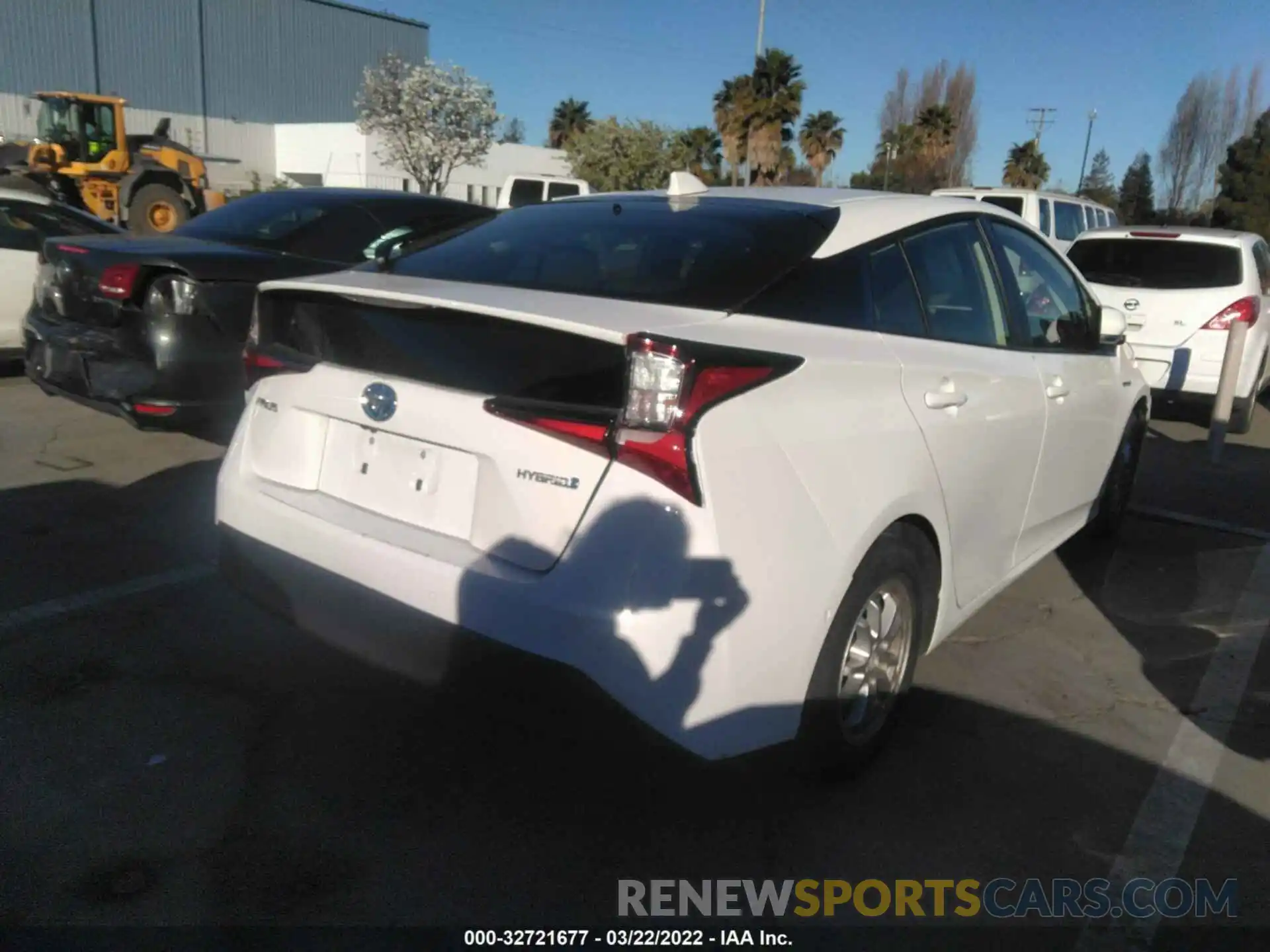 4 Photograph of a damaged car JTDKAMFU0M3149875 TOYOTA PRIUS 2021