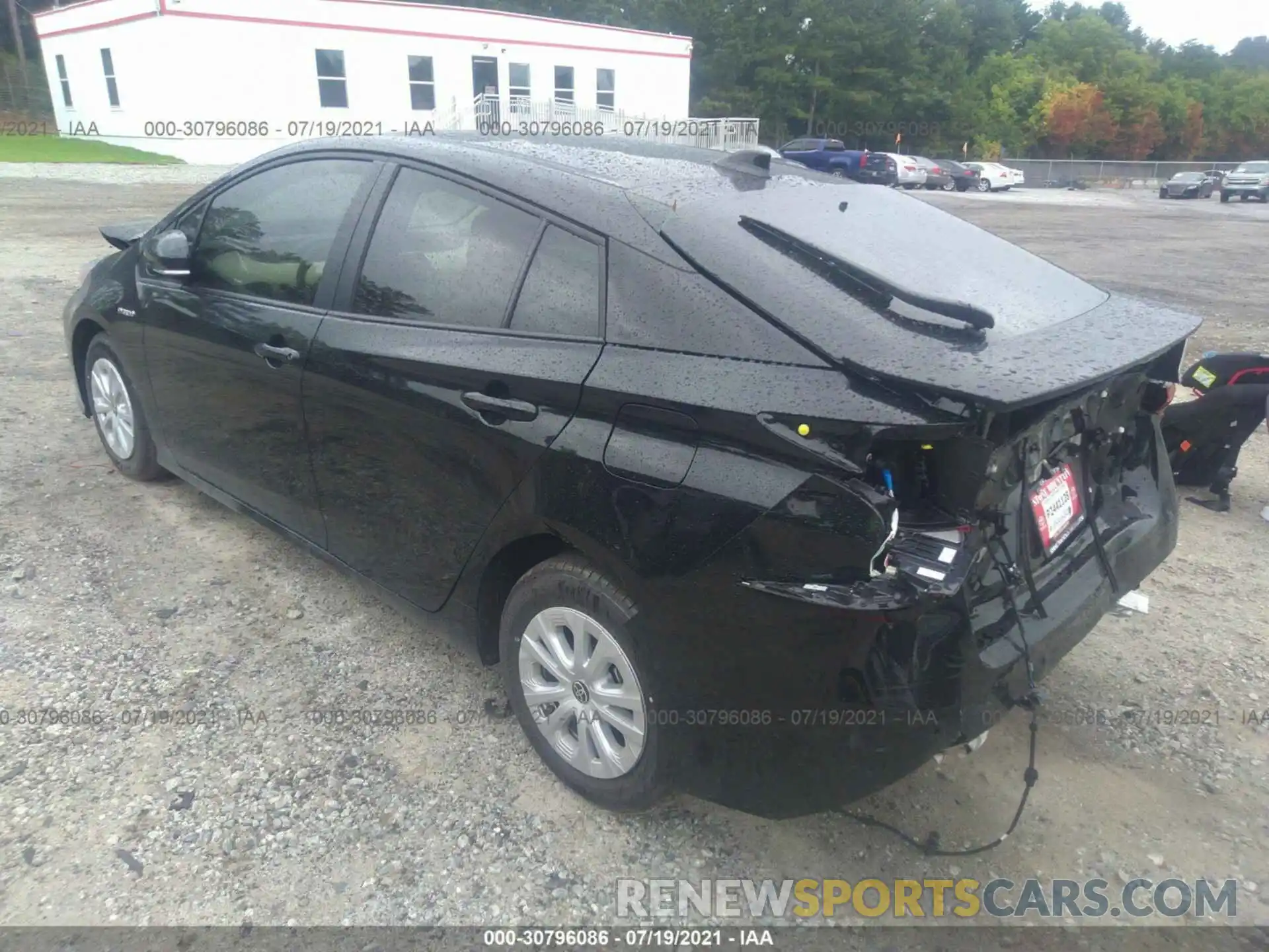 3 Photograph of a damaged car JTDKAMFU0M3150475 TOYOTA PRIUS 2021