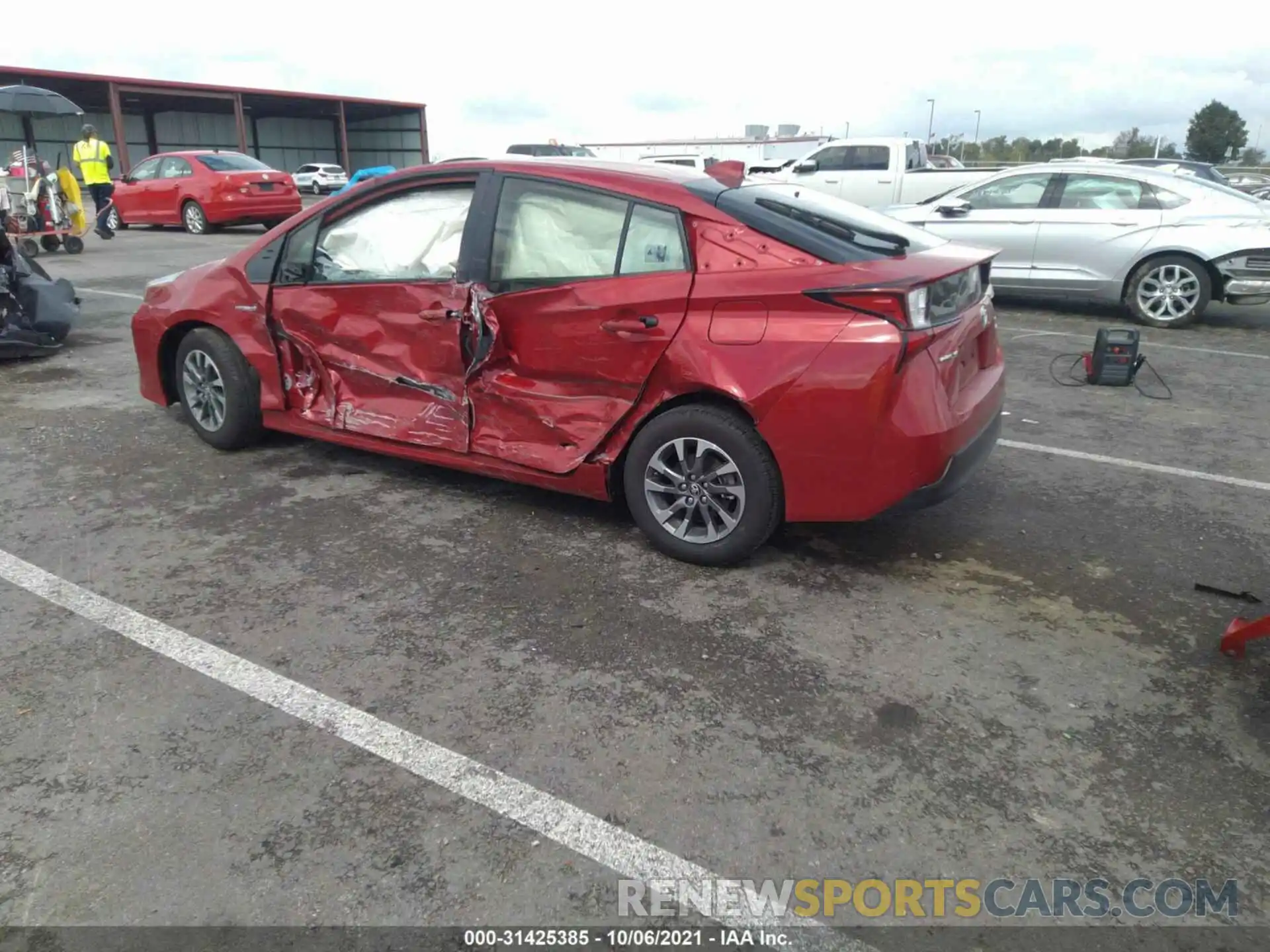 3 Photograph of a damaged car JTDKAMFU0M3150878 TOYOTA PRIUS 2021