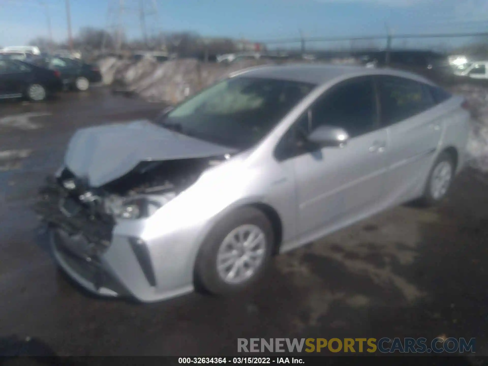 2 Photograph of a damaged car JTDKAMFU0M3151707 TOYOTA PRIUS 2021