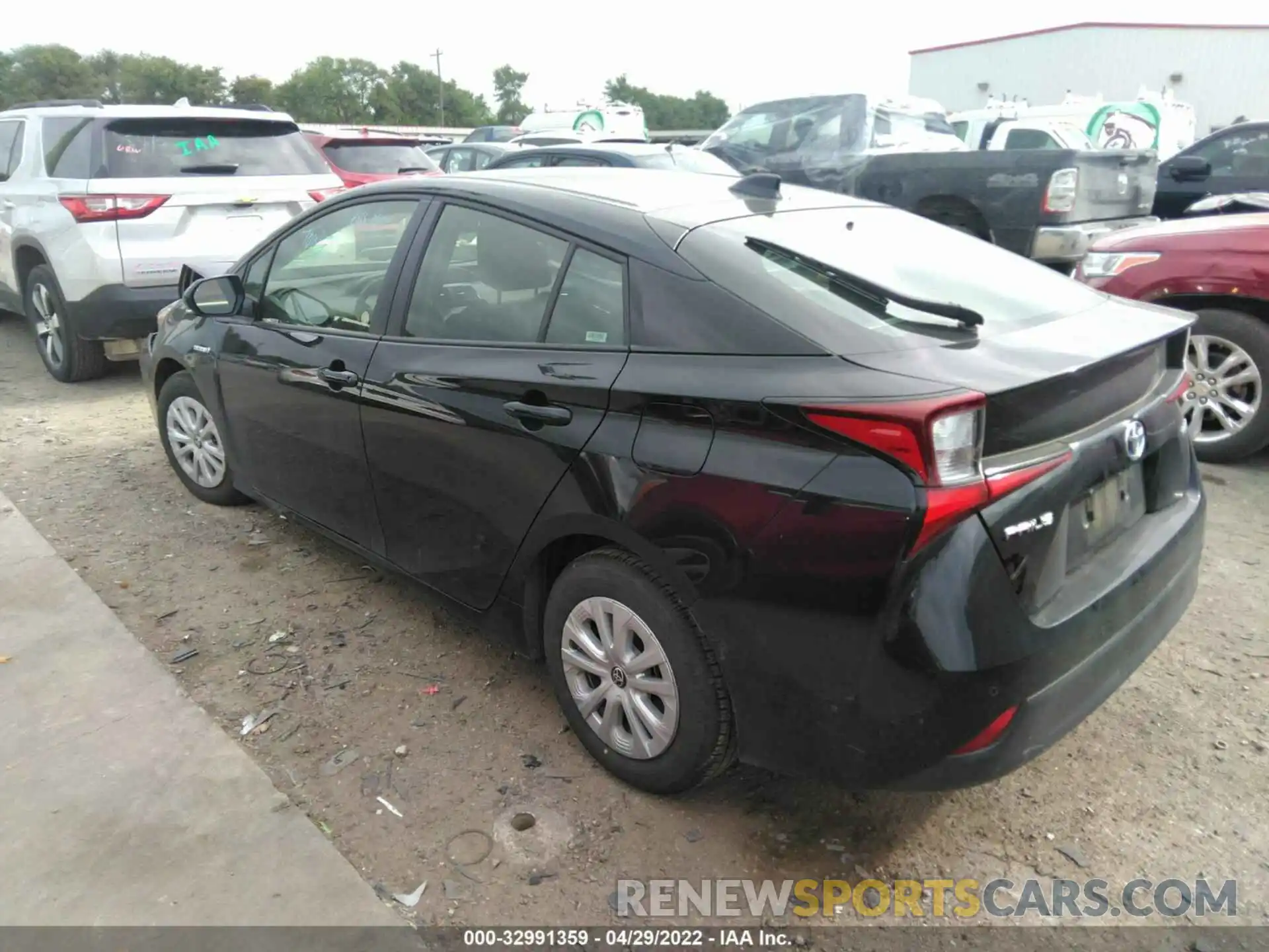 3 Photograph of a damaged car JTDKAMFU0M3152839 TOYOTA PRIUS 2021