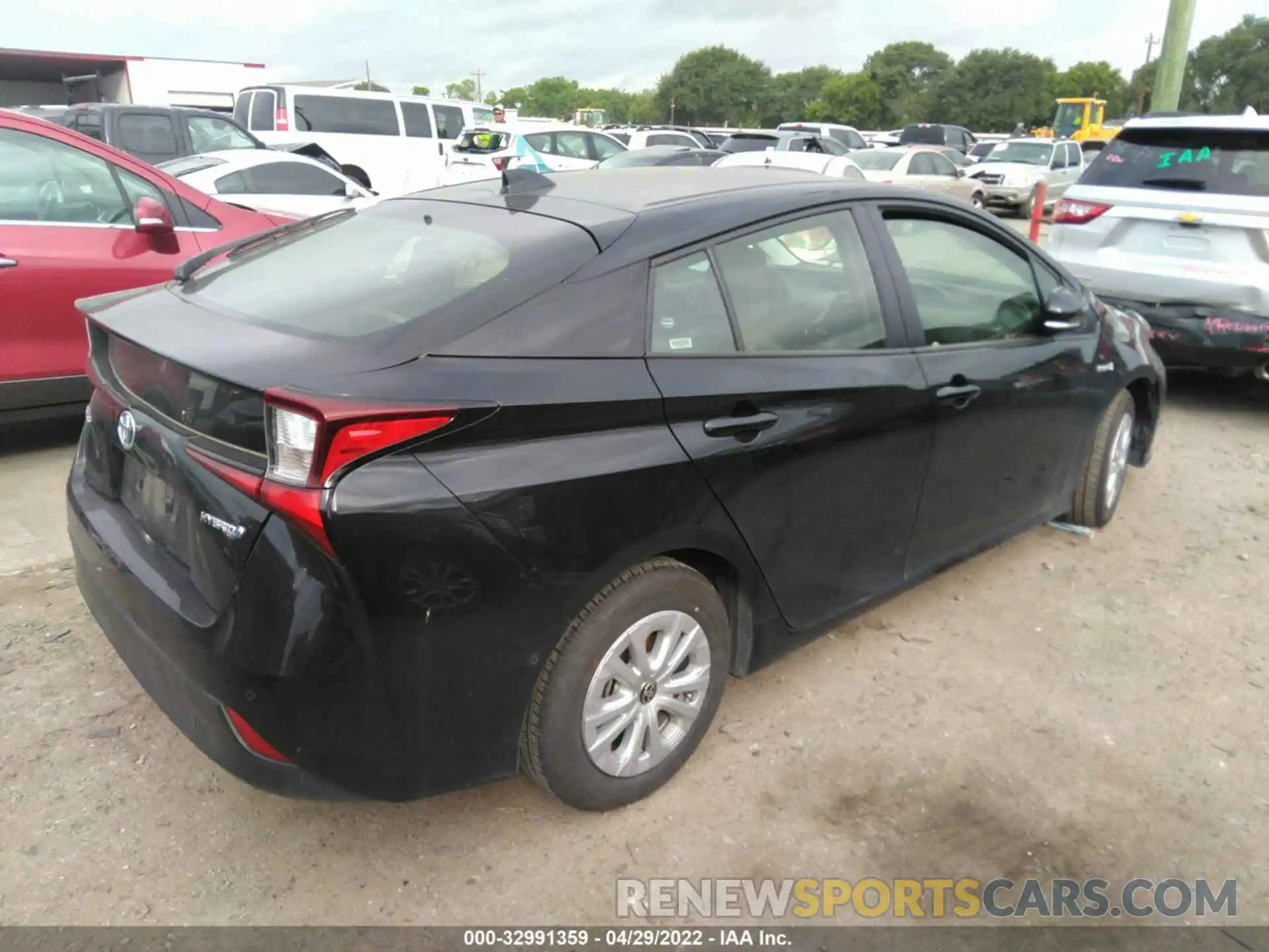 4 Photograph of a damaged car JTDKAMFU0M3152839 TOYOTA PRIUS 2021