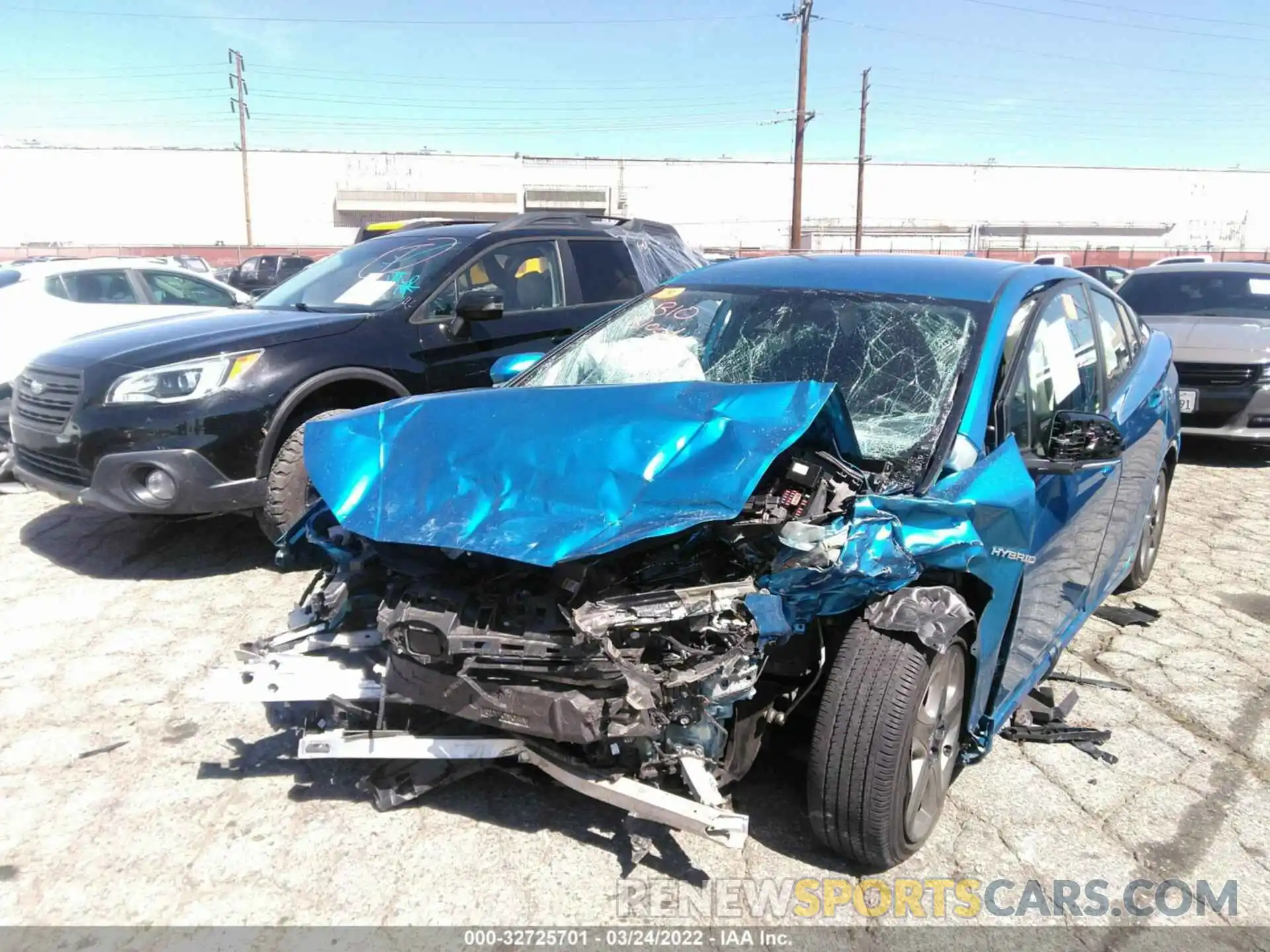 6 Photograph of a damaged car JTDKAMFU1M3129926 TOYOTA PRIUS 2021