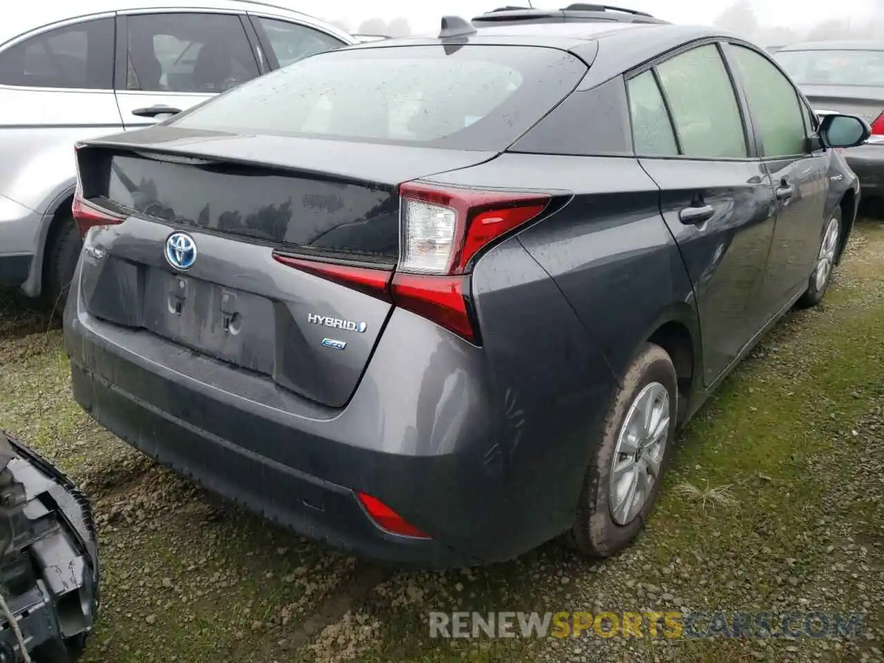 4 Photograph of a damaged car JTDKAMFU1M3132311 TOYOTA PRIUS 2021