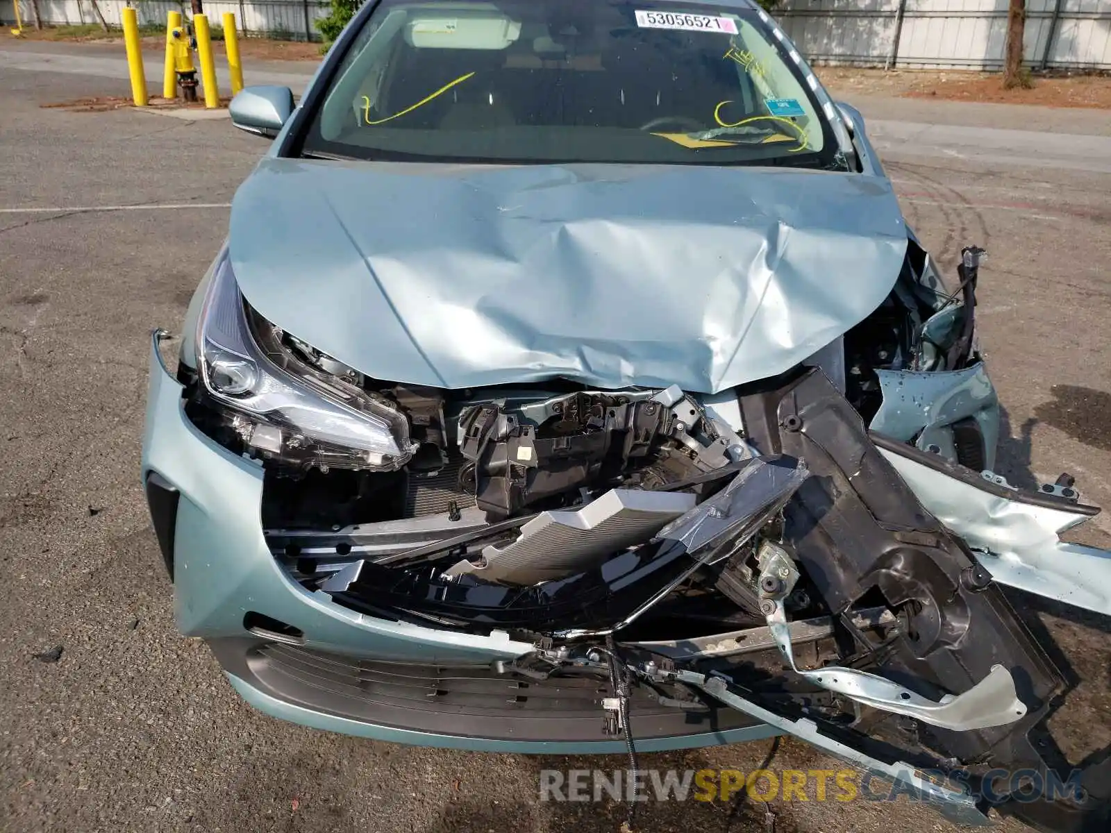 9 Photograph of a damaged car JTDKAMFU1M3132938 TOYOTA PRIUS 2021