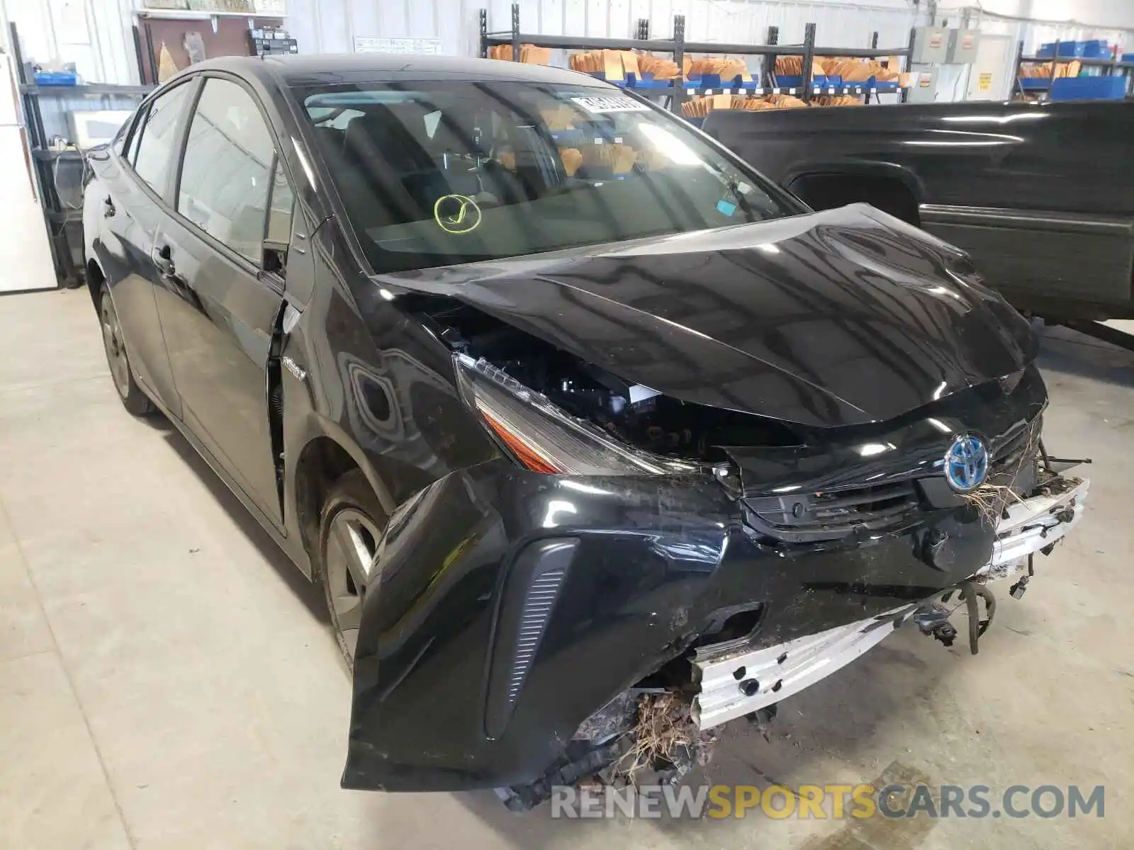 1 Photograph of a damaged car JTDKAMFU1M3136228 TOYOTA PRIUS 2021