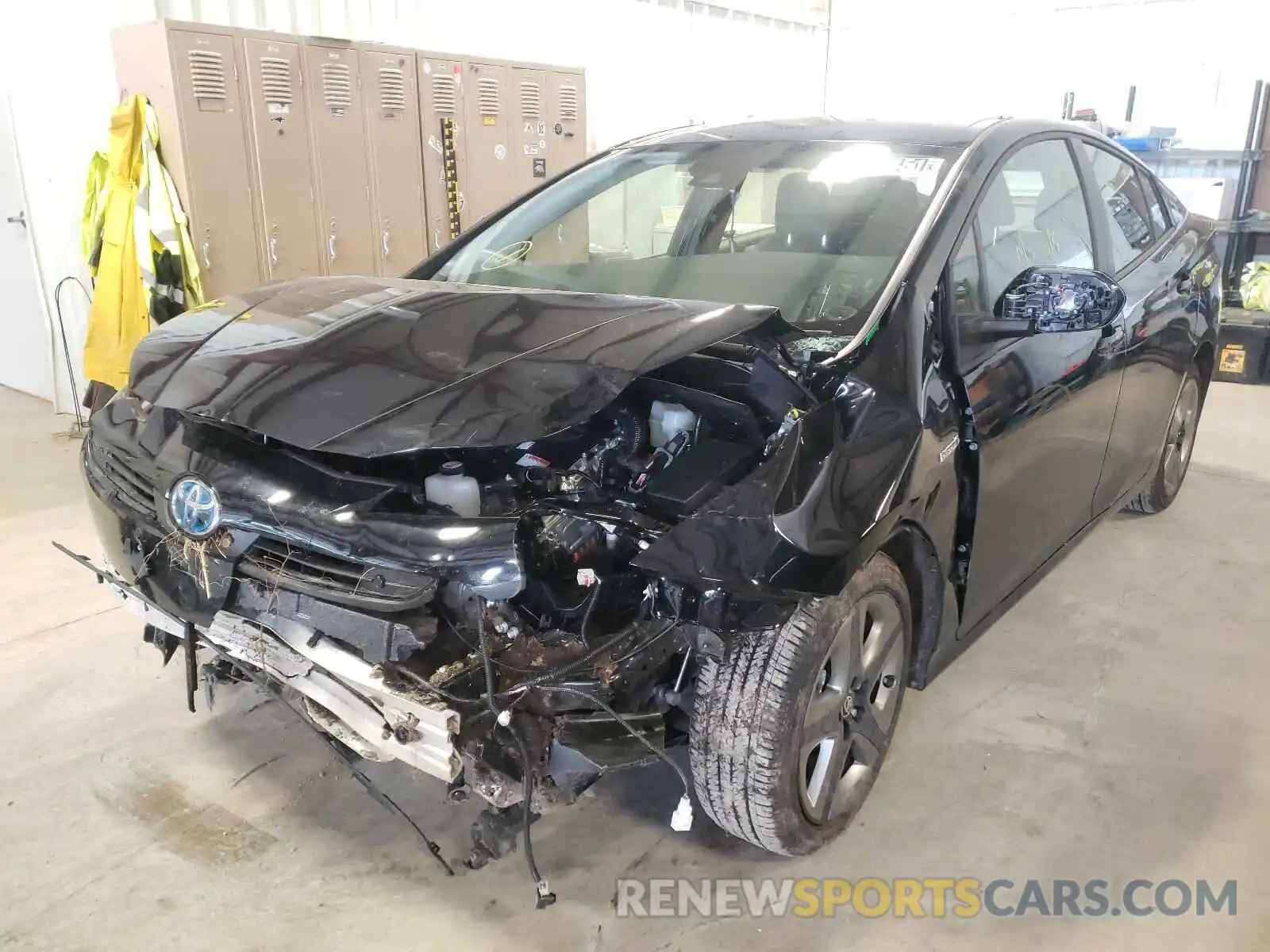 2 Photograph of a damaged car JTDKAMFU1M3136228 TOYOTA PRIUS 2021