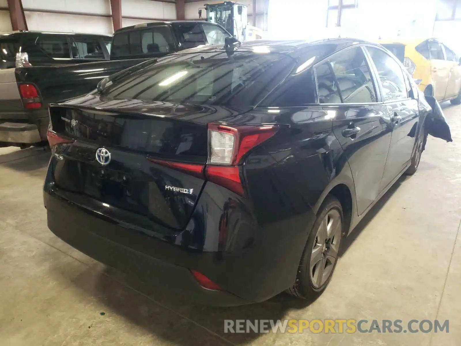 4 Photograph of a damaged car JTDKAMFU1M3136228 TOYOTA PRIUS 2021