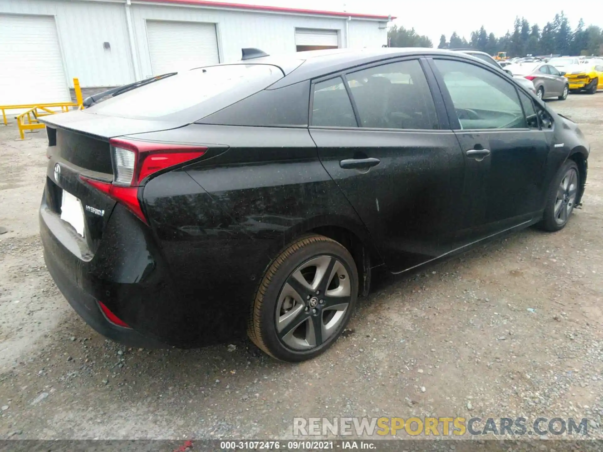 4 Photograph of a damaged car JTDKAMFU1M3136410 TOYOTA PRIUS 2021