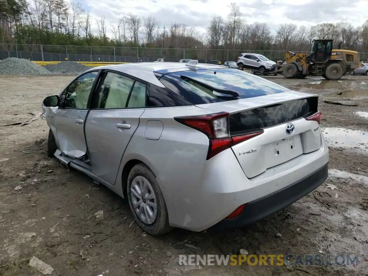 3 Photograph of a damaged car JTDKAMFU1M3136875 TOYOTA PRIUS 2021