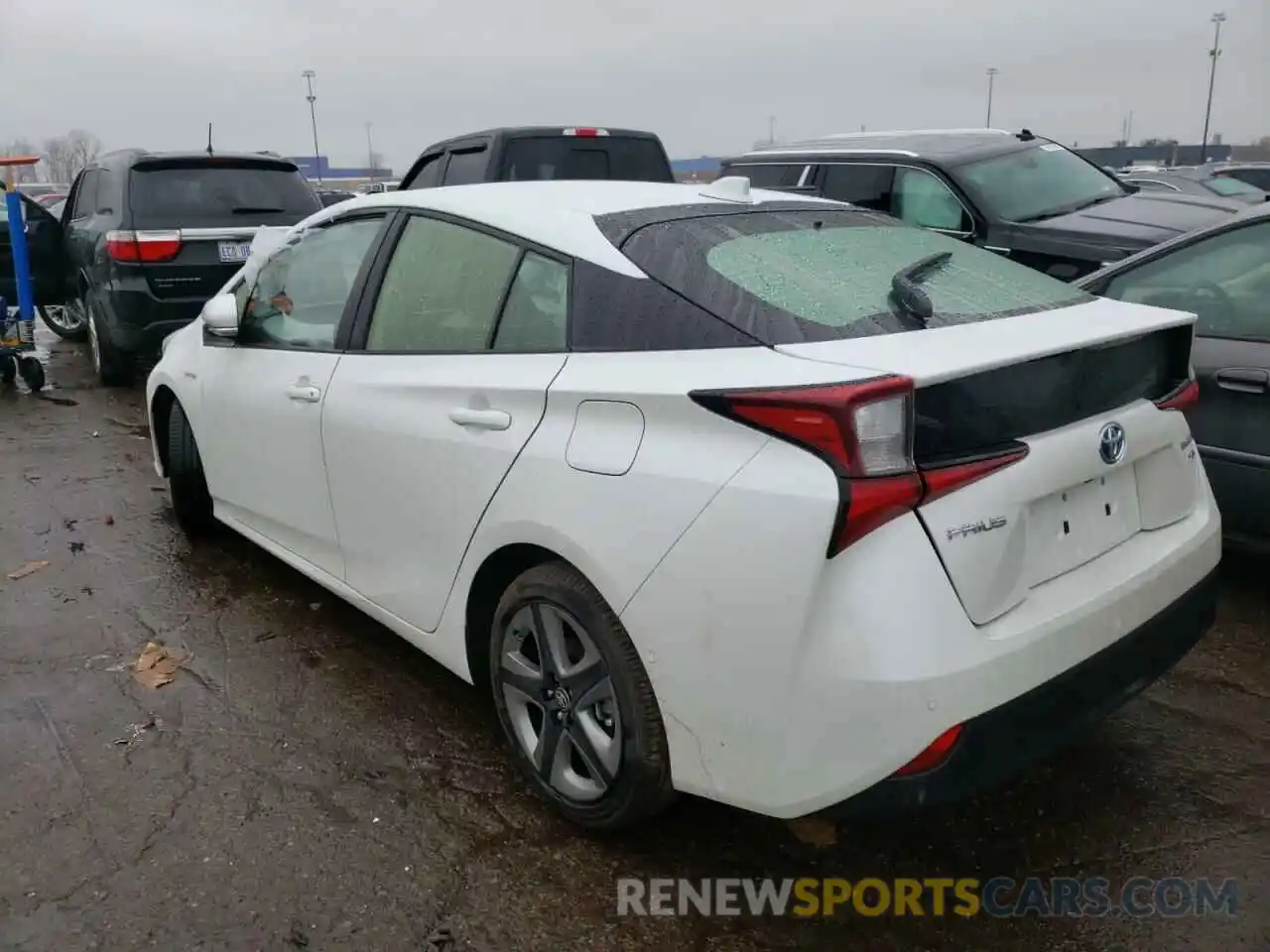 3 Photograph of a damaged car JTDKAMFU1M3137153 TOYOTA PRIUS 2021