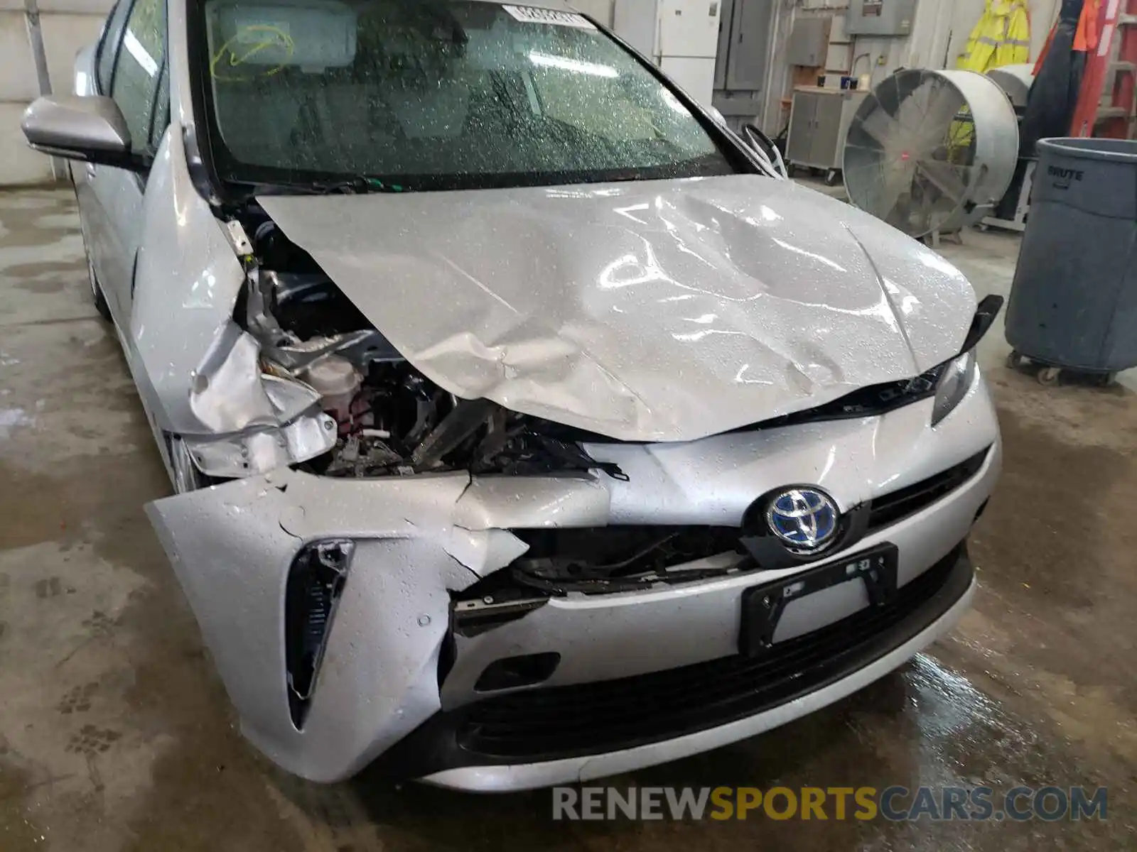 9 Photograph of a damaged car JTDKAMFU1M3137623 TOYOTA PRIUS 2021